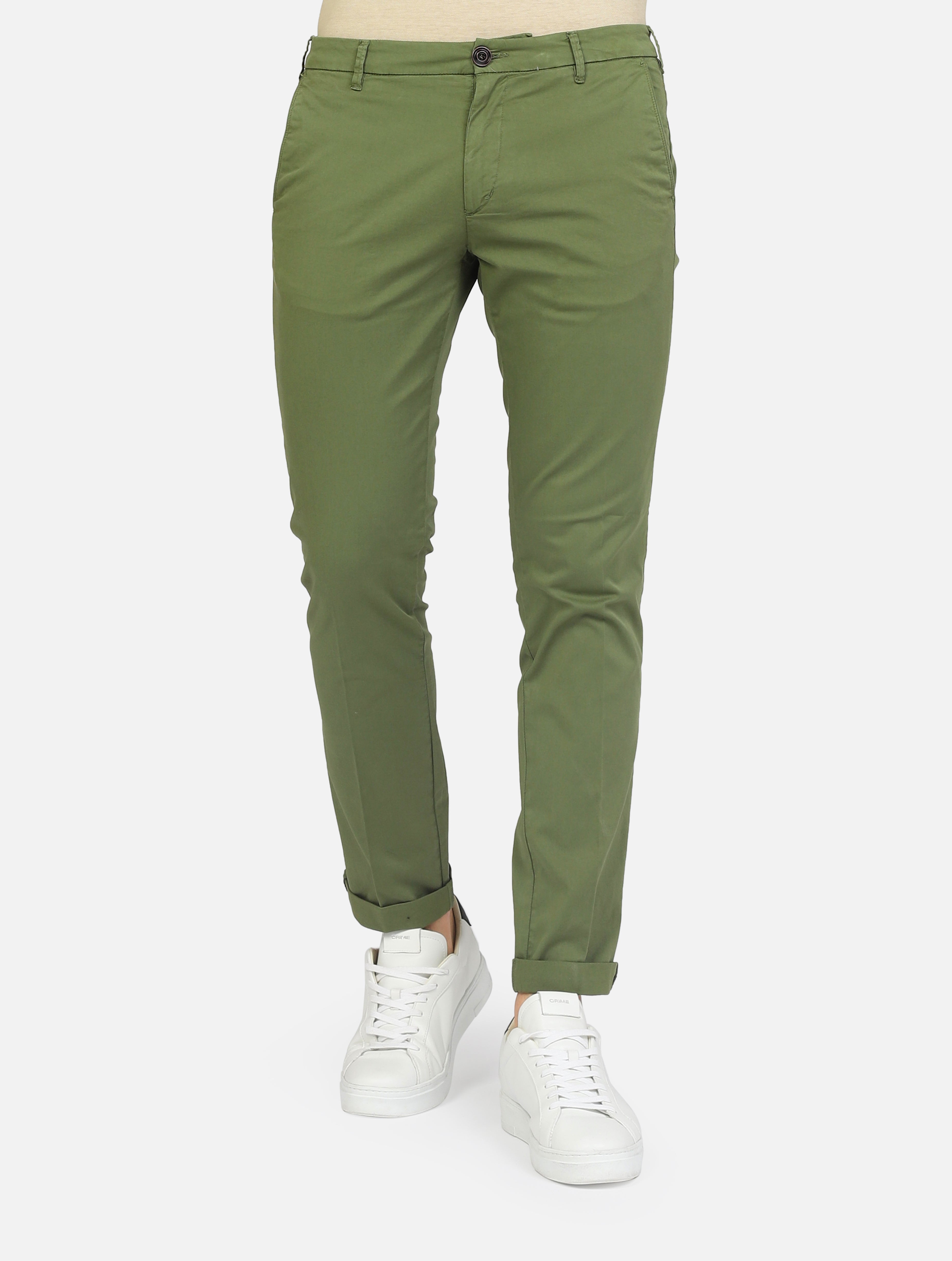 pantalone CLARK MARK-T095 PANT036 CHINOARMY GREEN