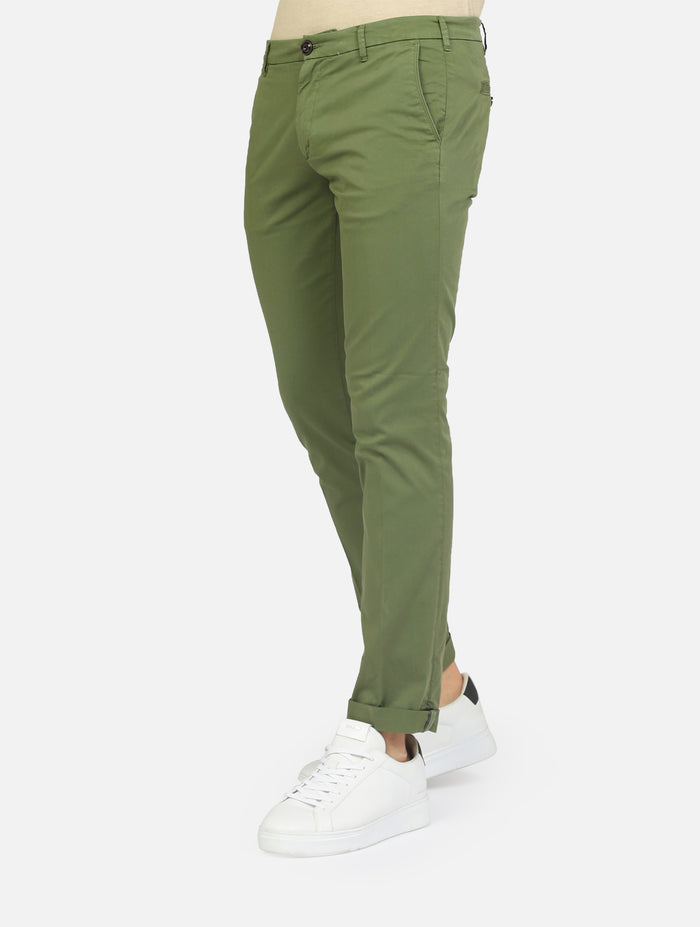 pantalone CLARK MARK-T095 PANT036 CHINOARMY GREEN