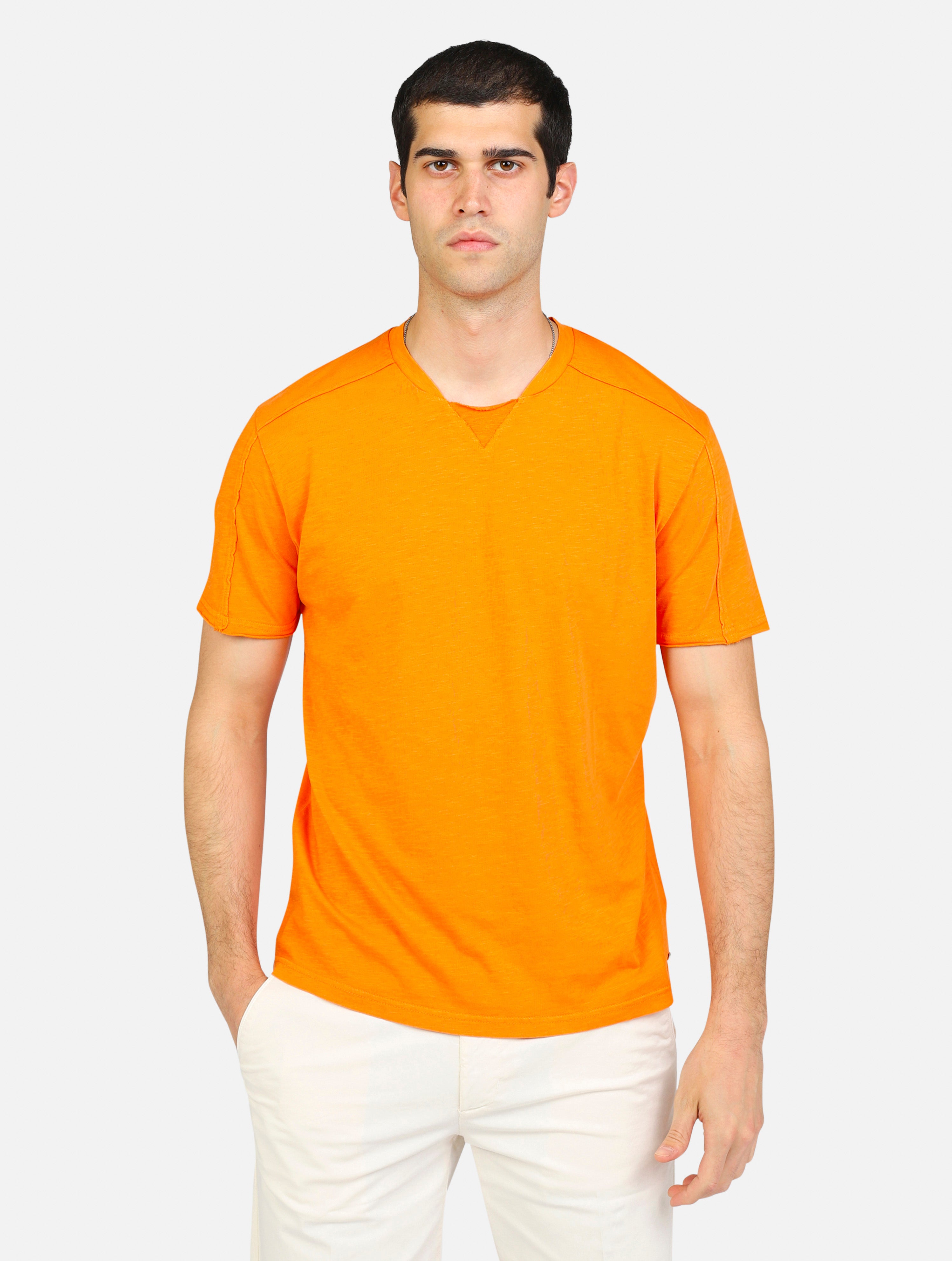 T-shirt markup  mandarino uomo 