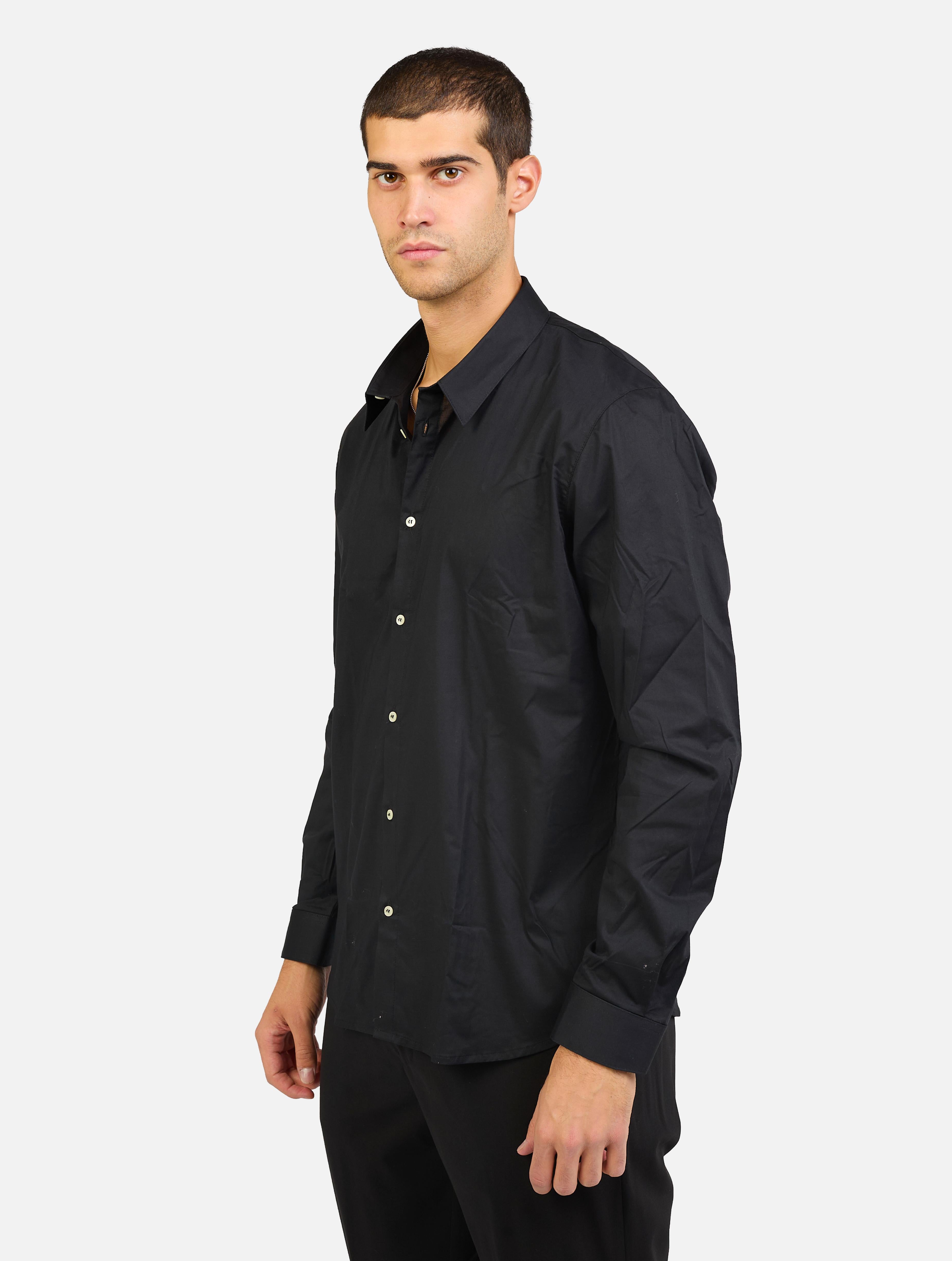 Camicia zuma classica nero man  - 2
