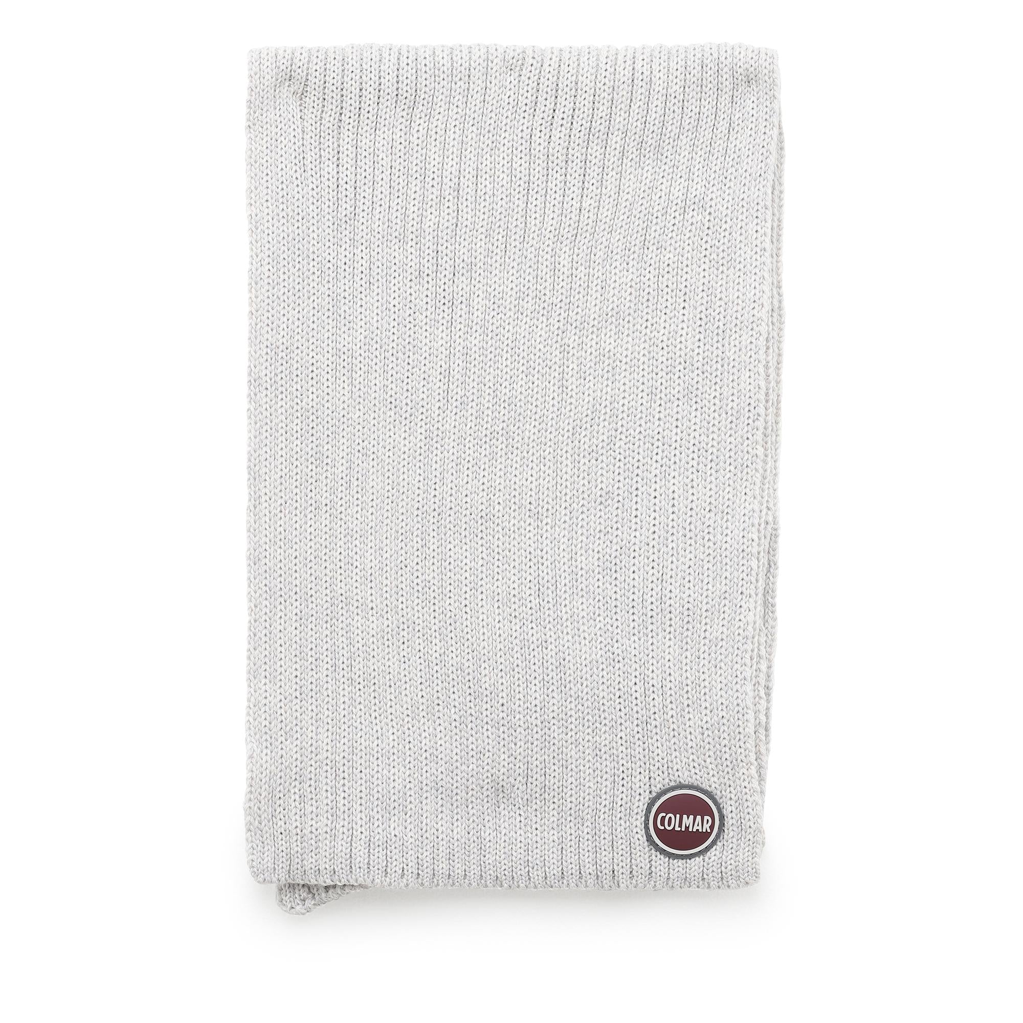 Sciarpa con logo beige woman