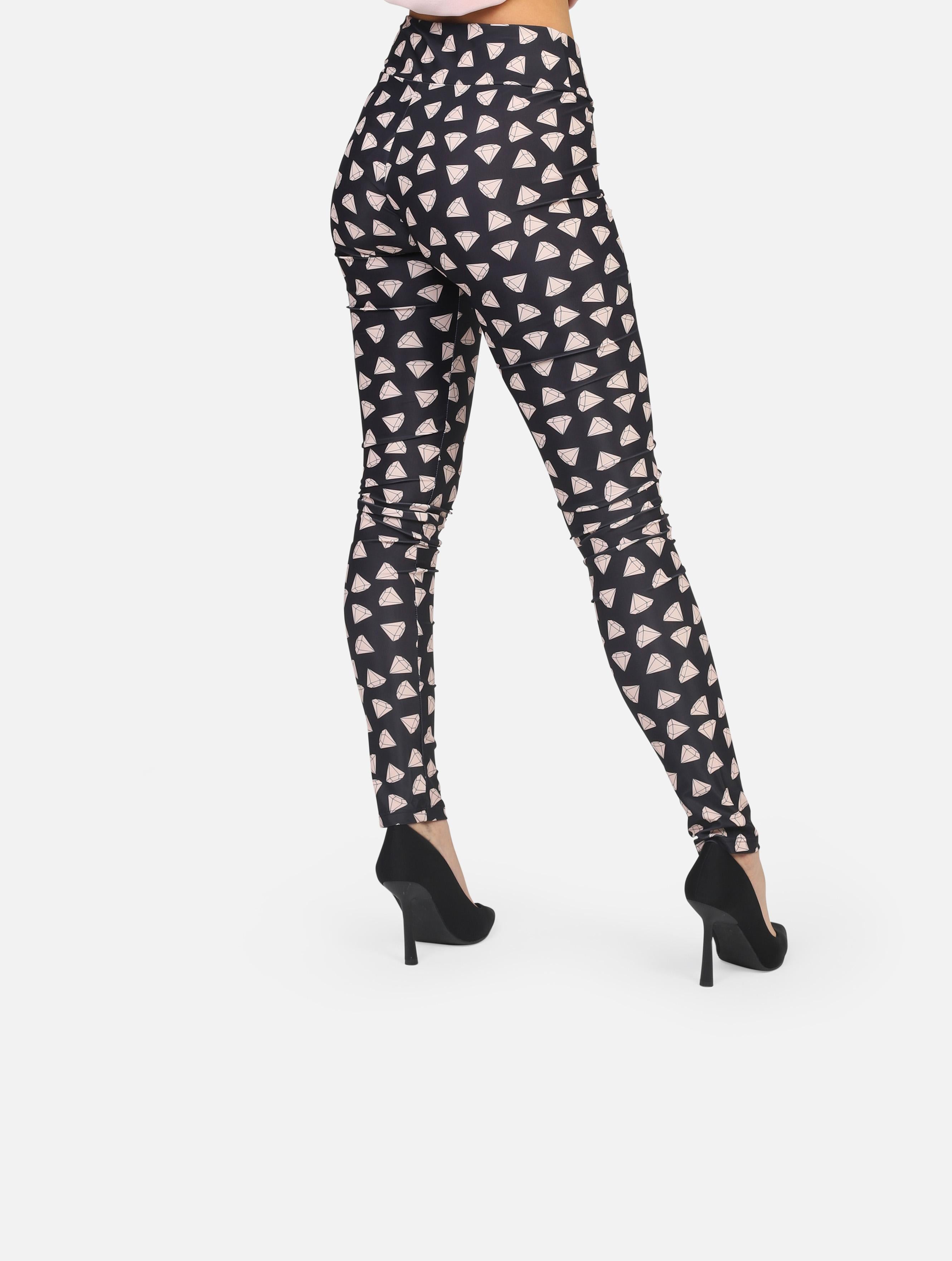 Pantalone aniye by - 181583 leggins rendaldiamond b diamond black donna  - 3