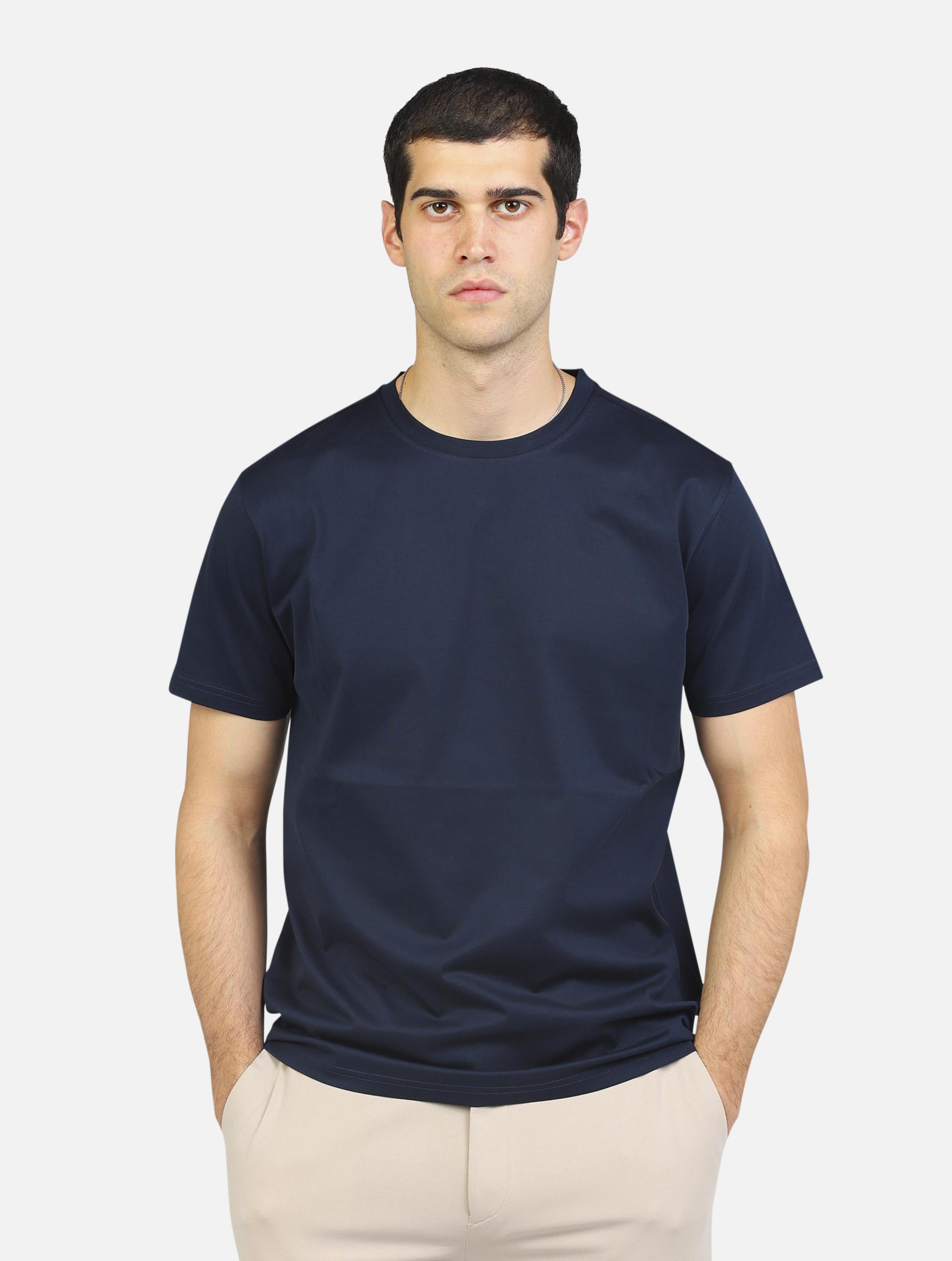 T-shirt outfit  blu navy uomo