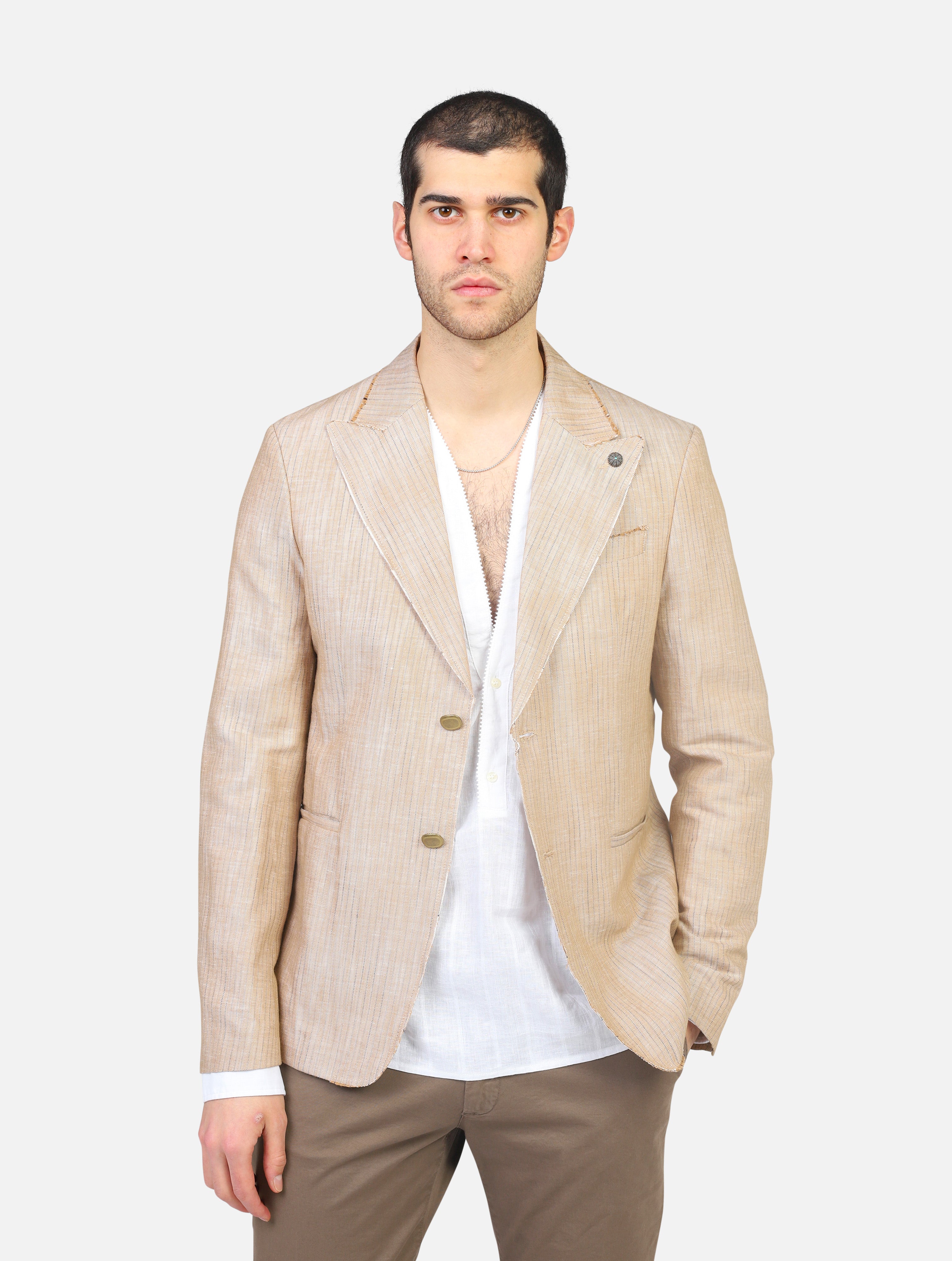 Giacca officina 36  beige uomo 