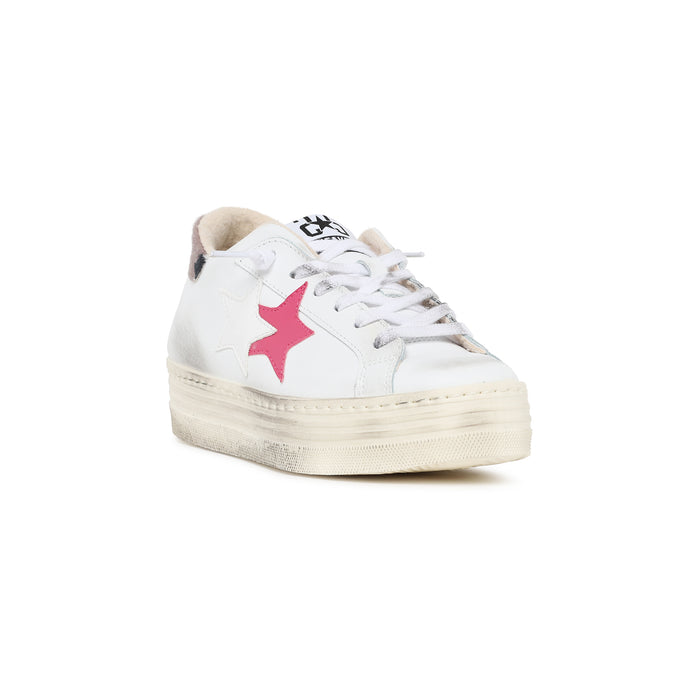 scarpe 2STAR - 4046214WHITE/PINK/BEIGE
