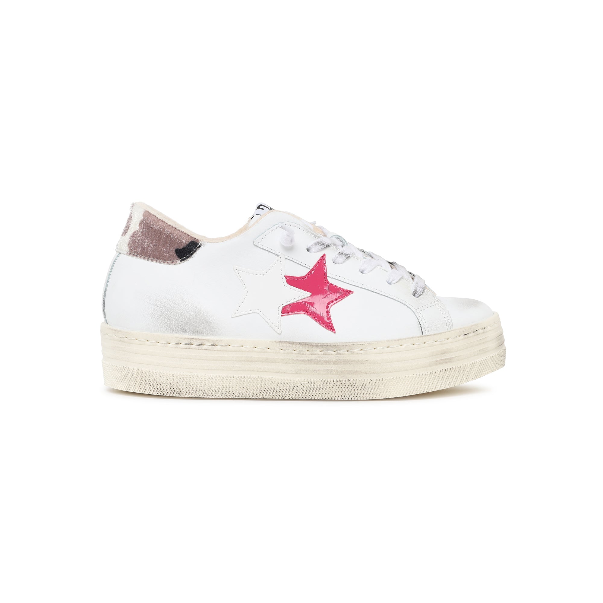 scarpe 2STAR - 4046214WHITE/PINK/BEIGE