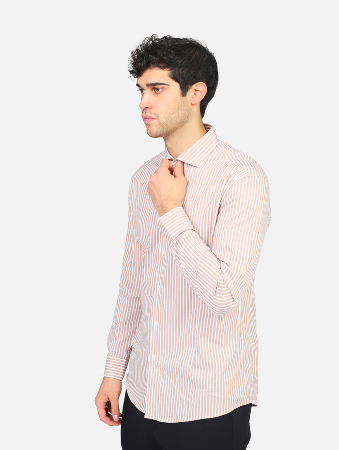 camicia DANIELE ALESSANDRINI - C1657R13364307BEIGE