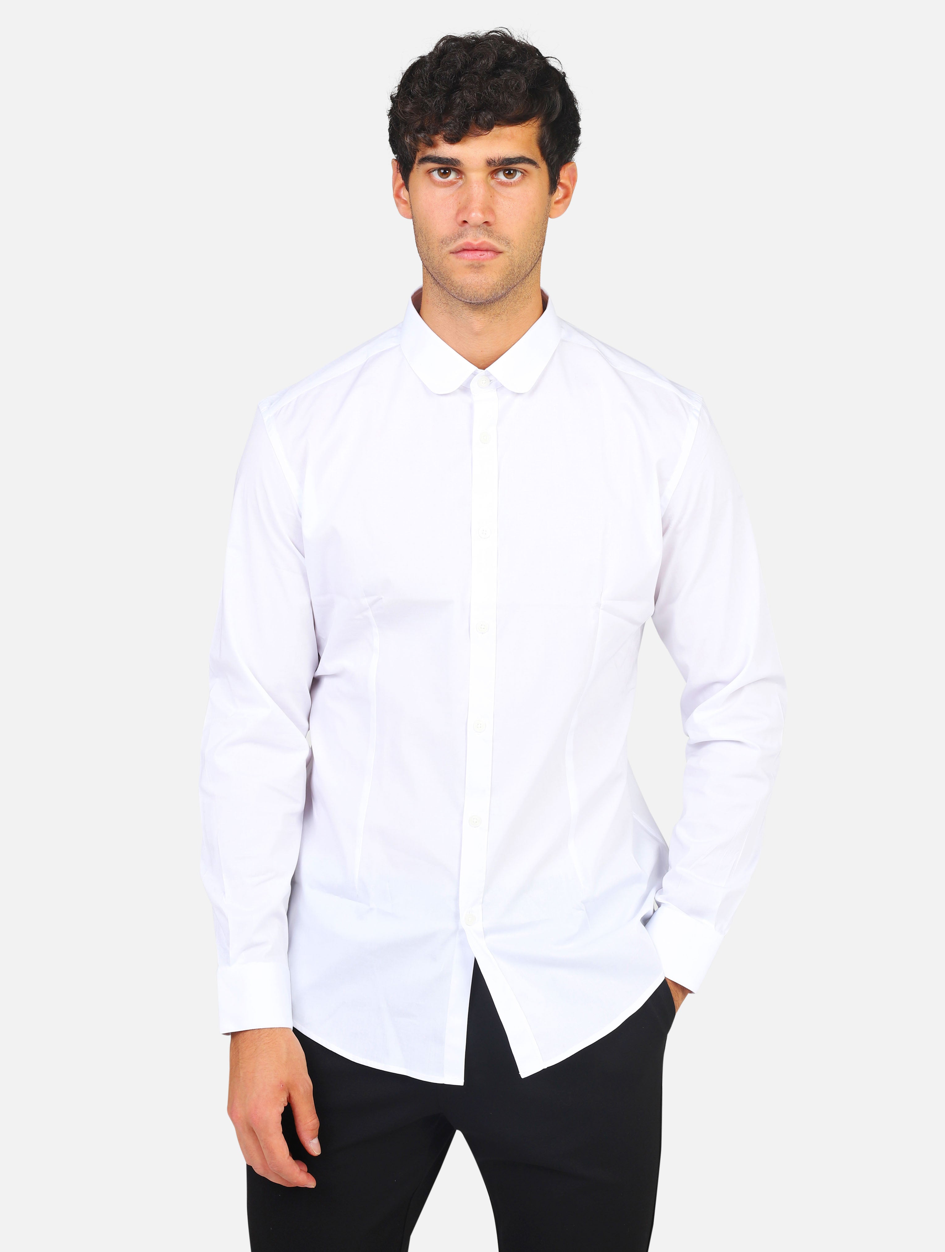 Camicia daniele alessandrini -  white uomo 