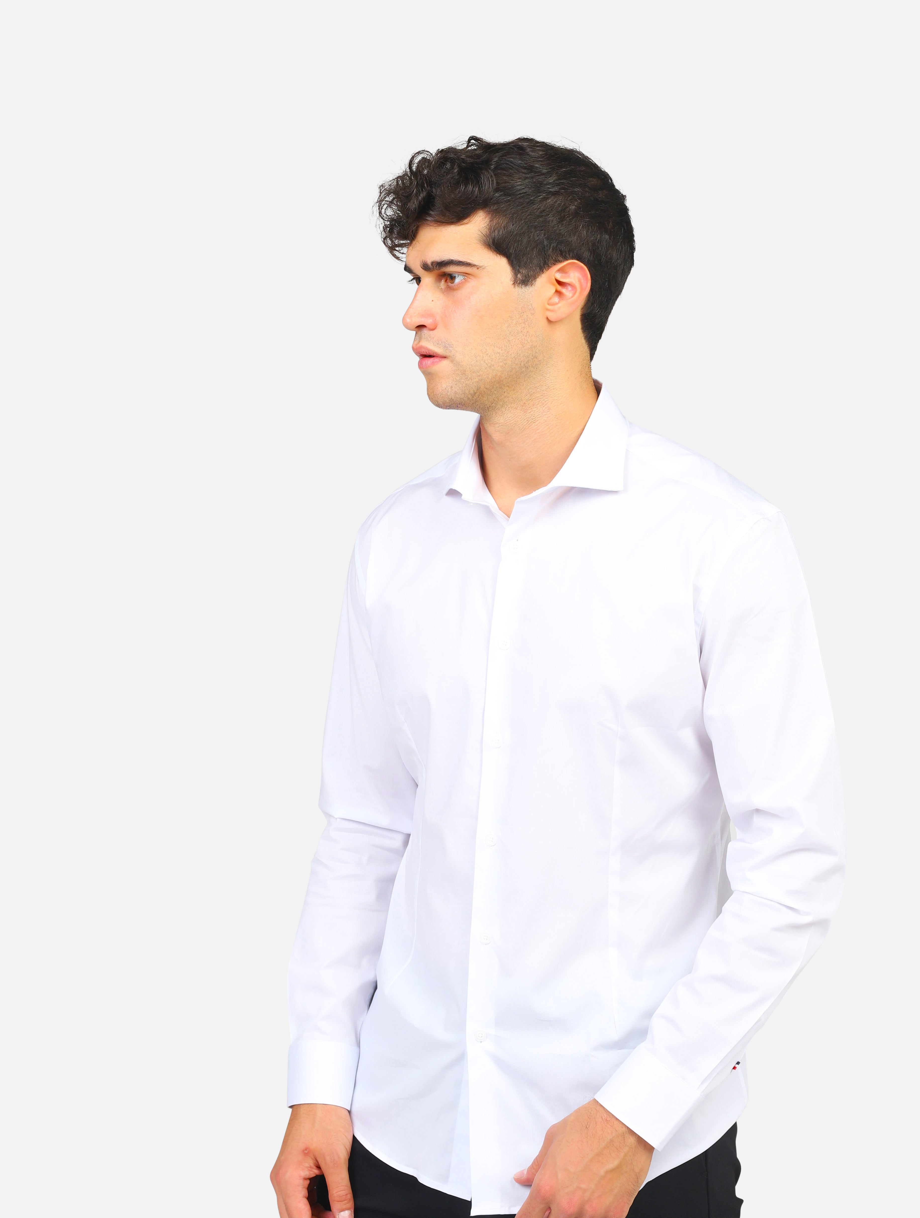 Camicia daniele alessandrini -  bianco uomo 