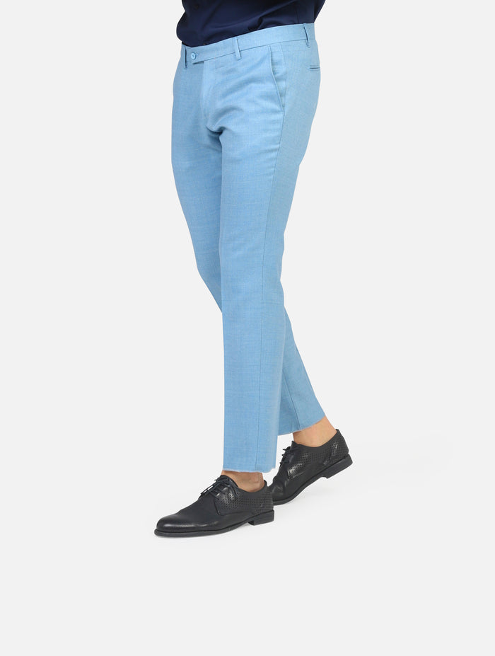 pantalone EN AVANCE - FRLP01AZZURRO