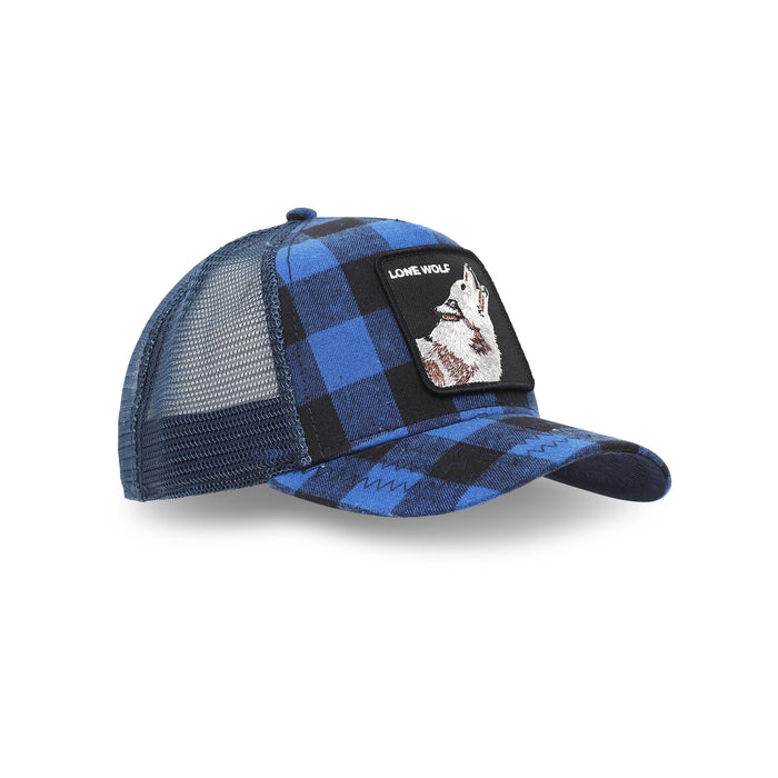 cappello GOORIN BROS - LONE WOLF QUADRIBLU