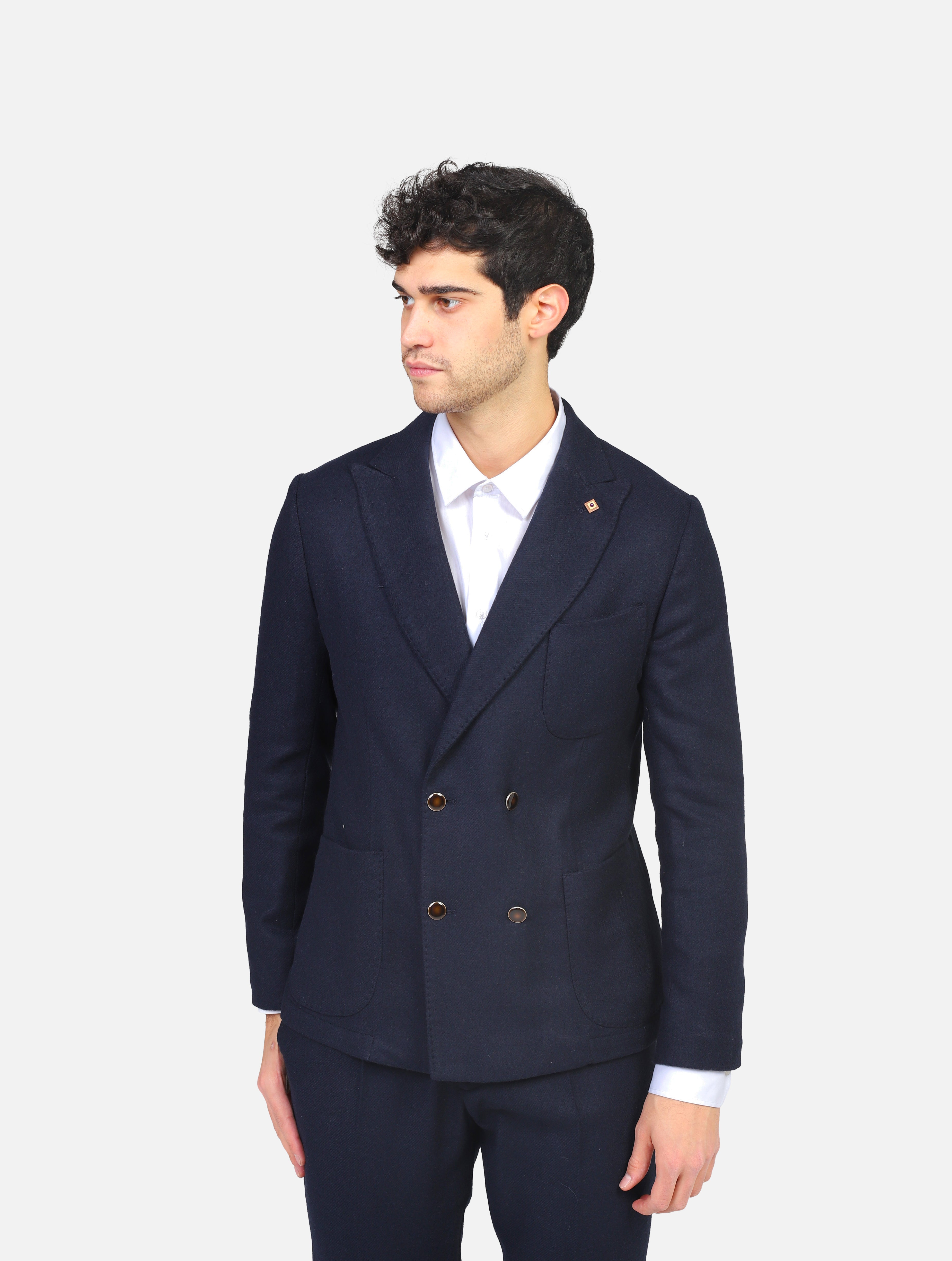 giacca OUTFIT - OF1F2W3G008BLU NAVY