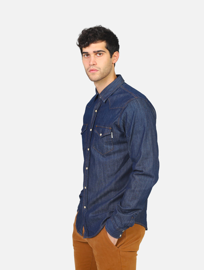 camicia ROY ROGER'S - RRU401D58300021DENIM21DENIM