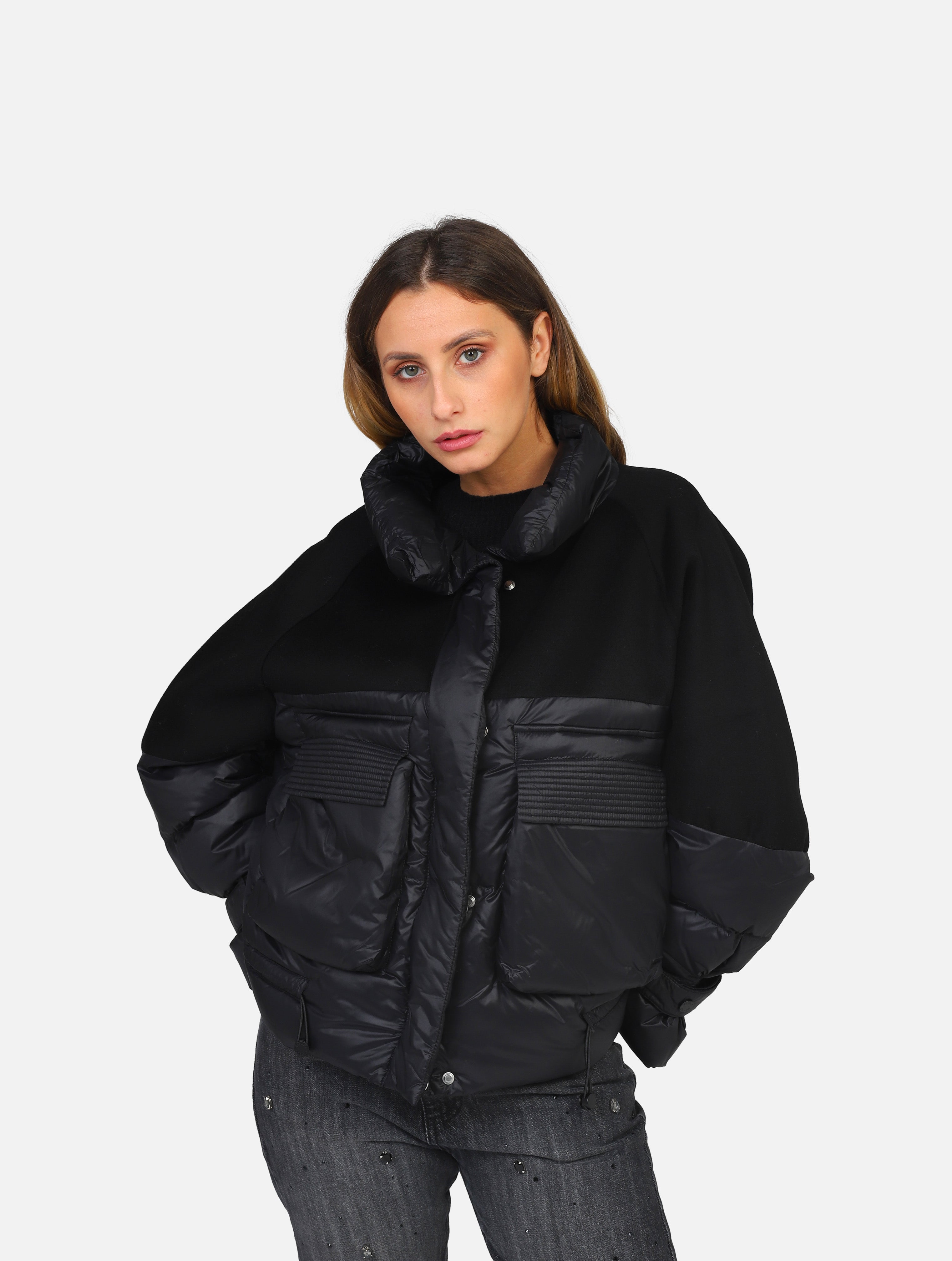 cappotto VICOLO - TR0026NERO