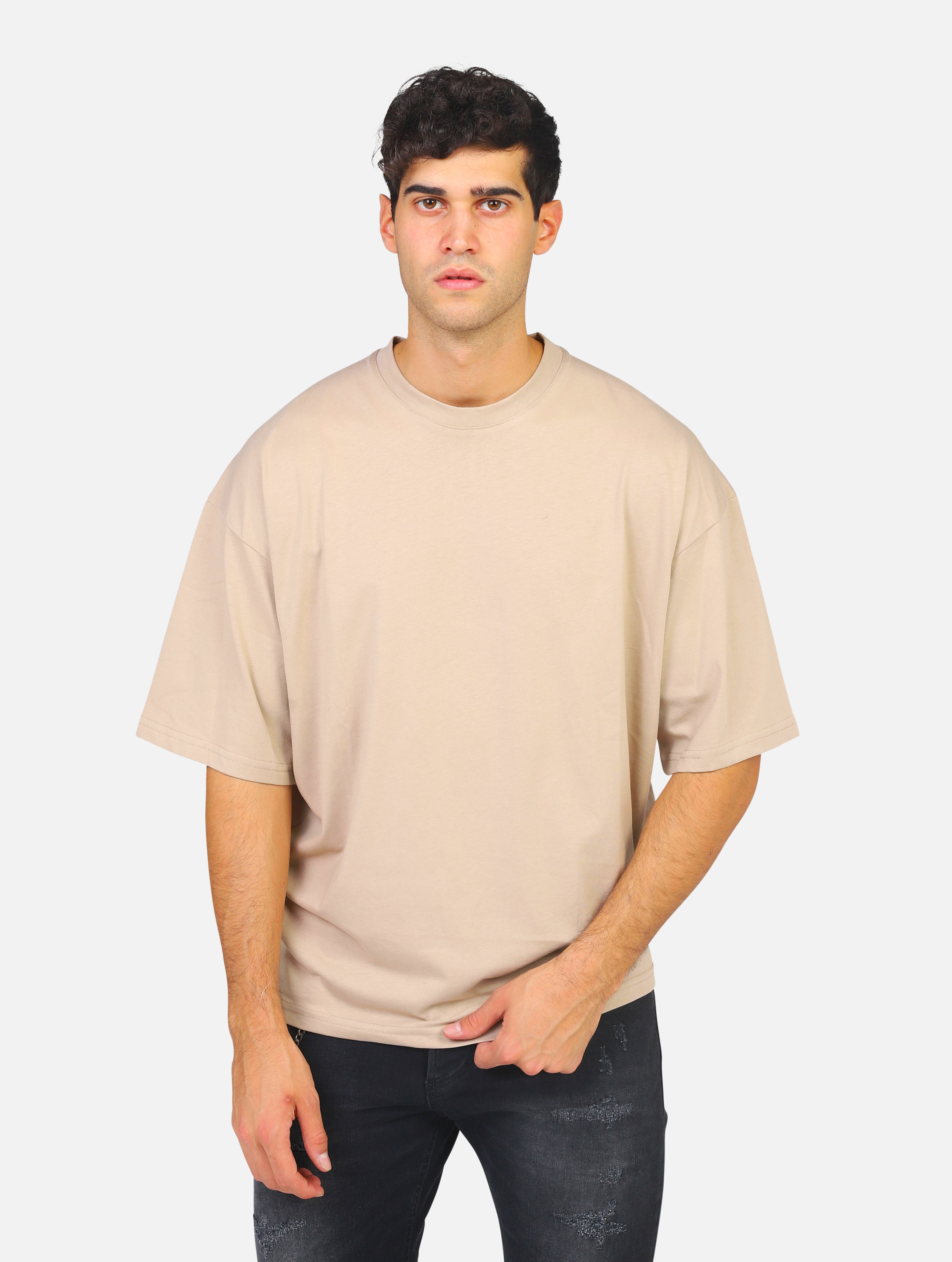 T-shirt why not brand - ml25beige beige uomo 