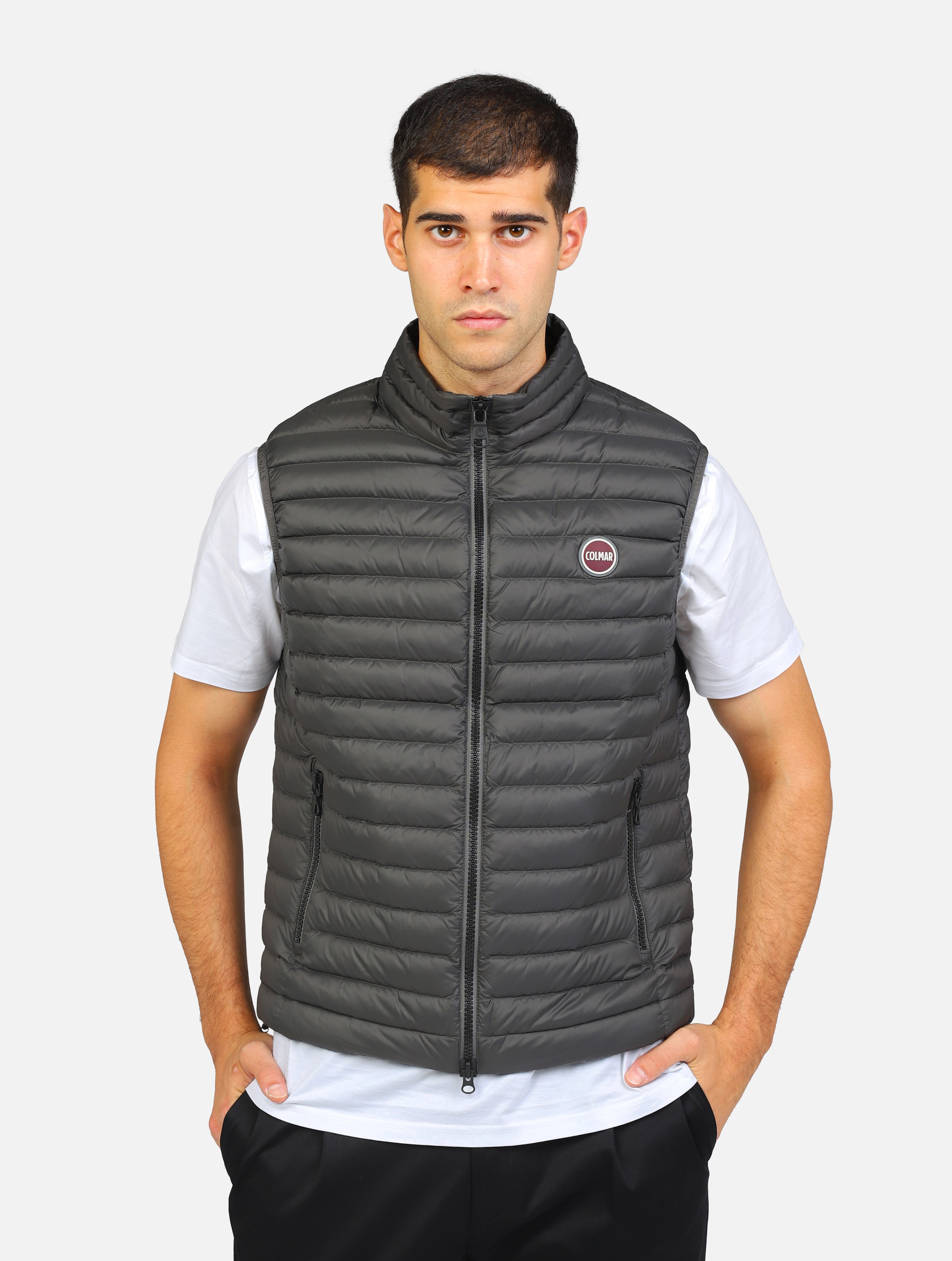 Gilet colmar  grigio 475 uomo 