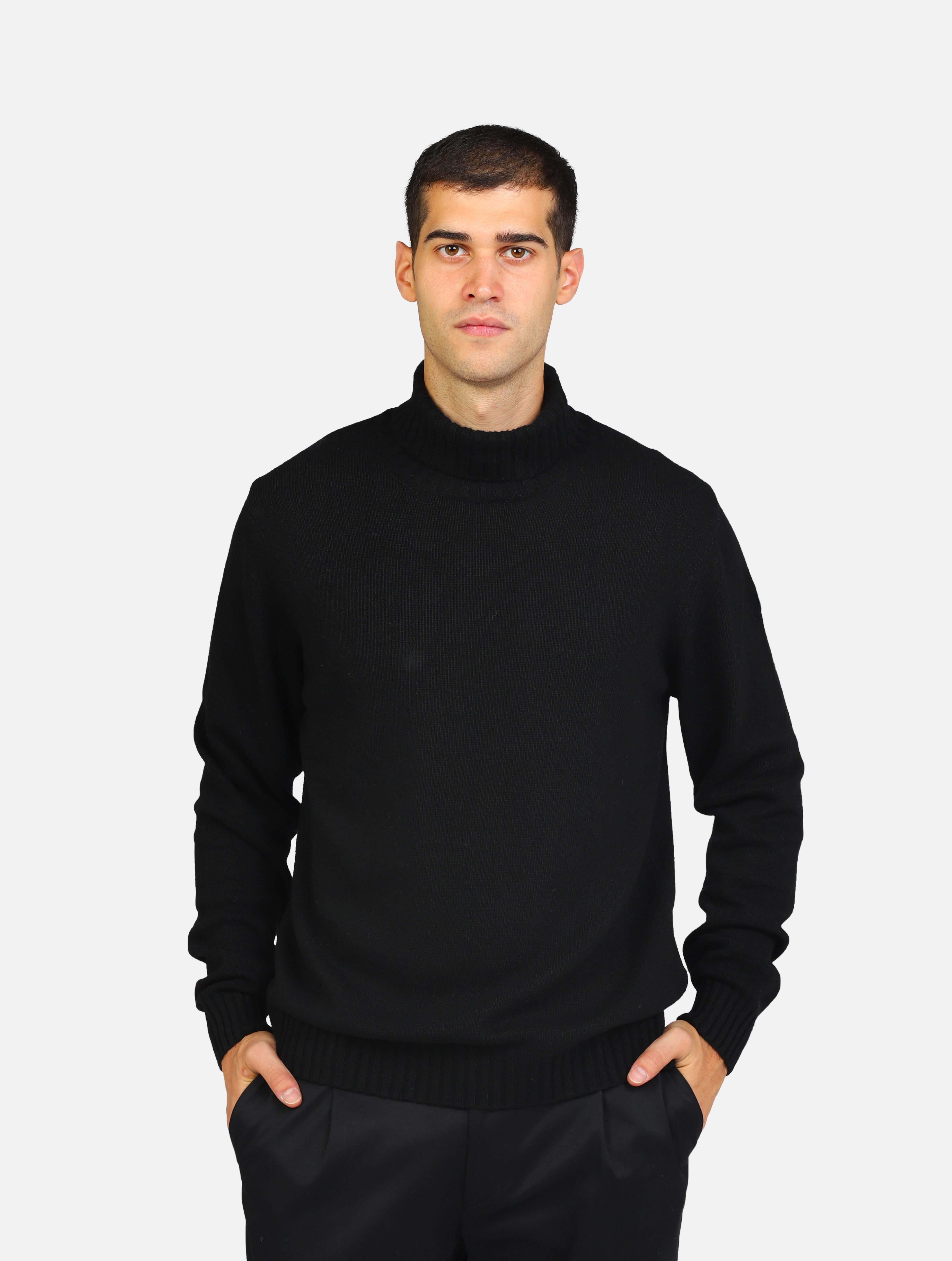 Maglione colmar  nero uomo 