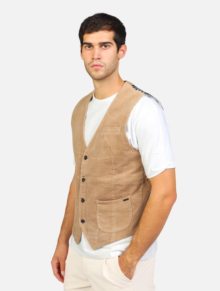 gilet in velluto