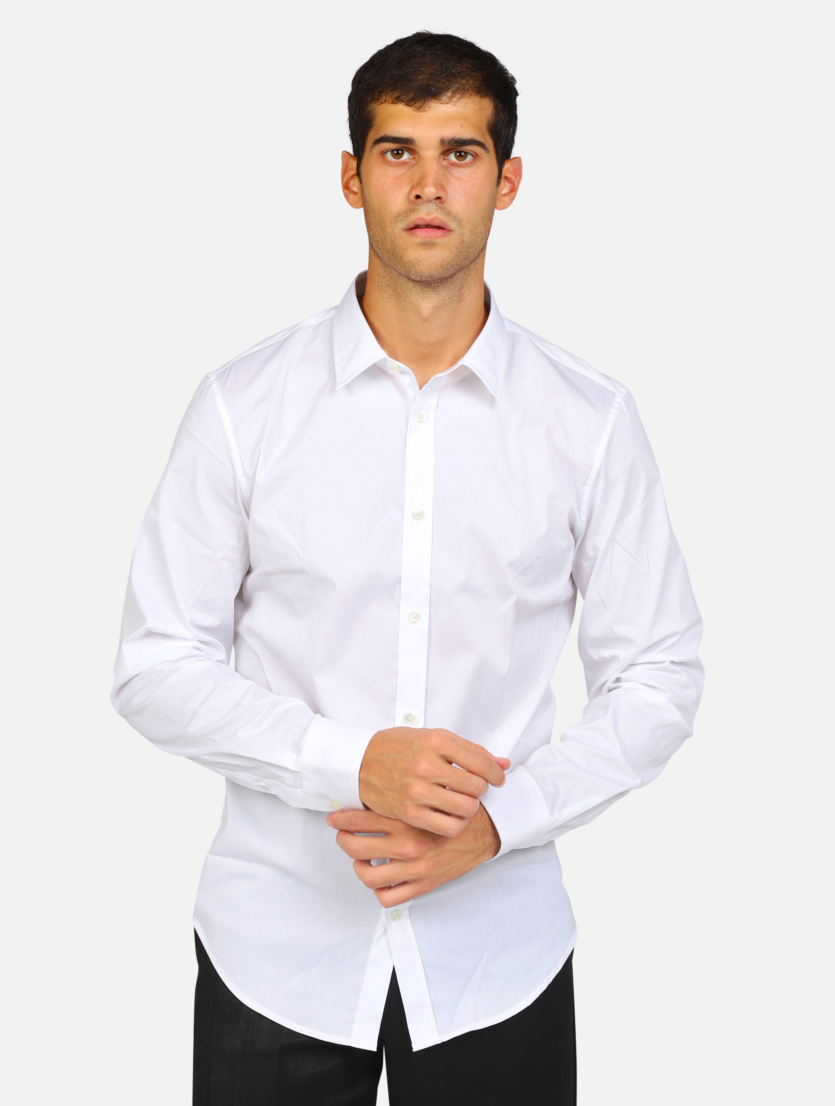 Camicia grifoni  bianco uomo 