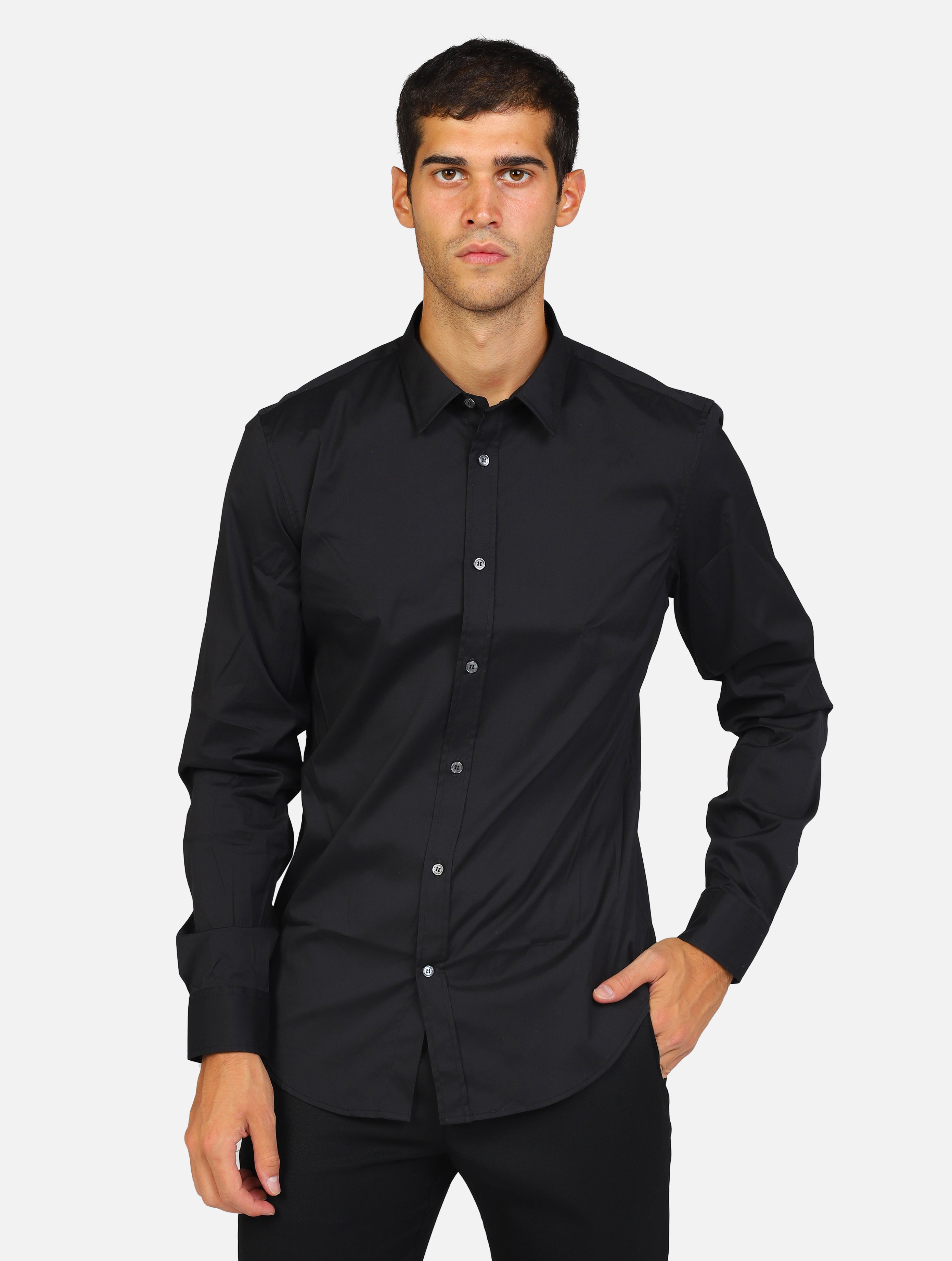 Camicia grifoni  nero uomo 