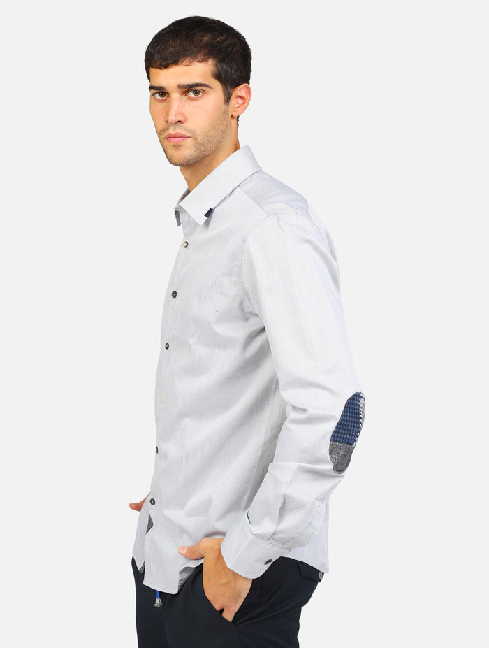 camicia classica toppa 3 patch