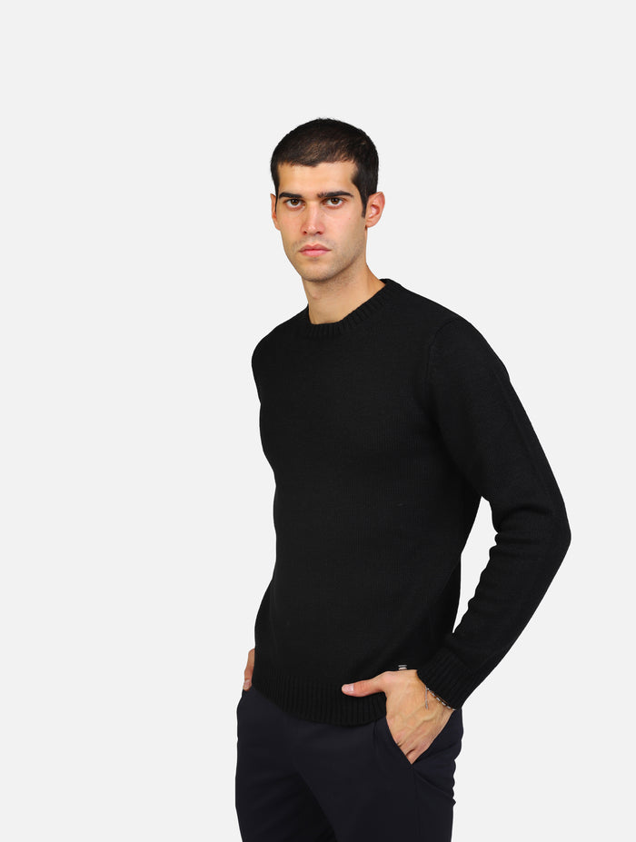 maglione pesante girocollo