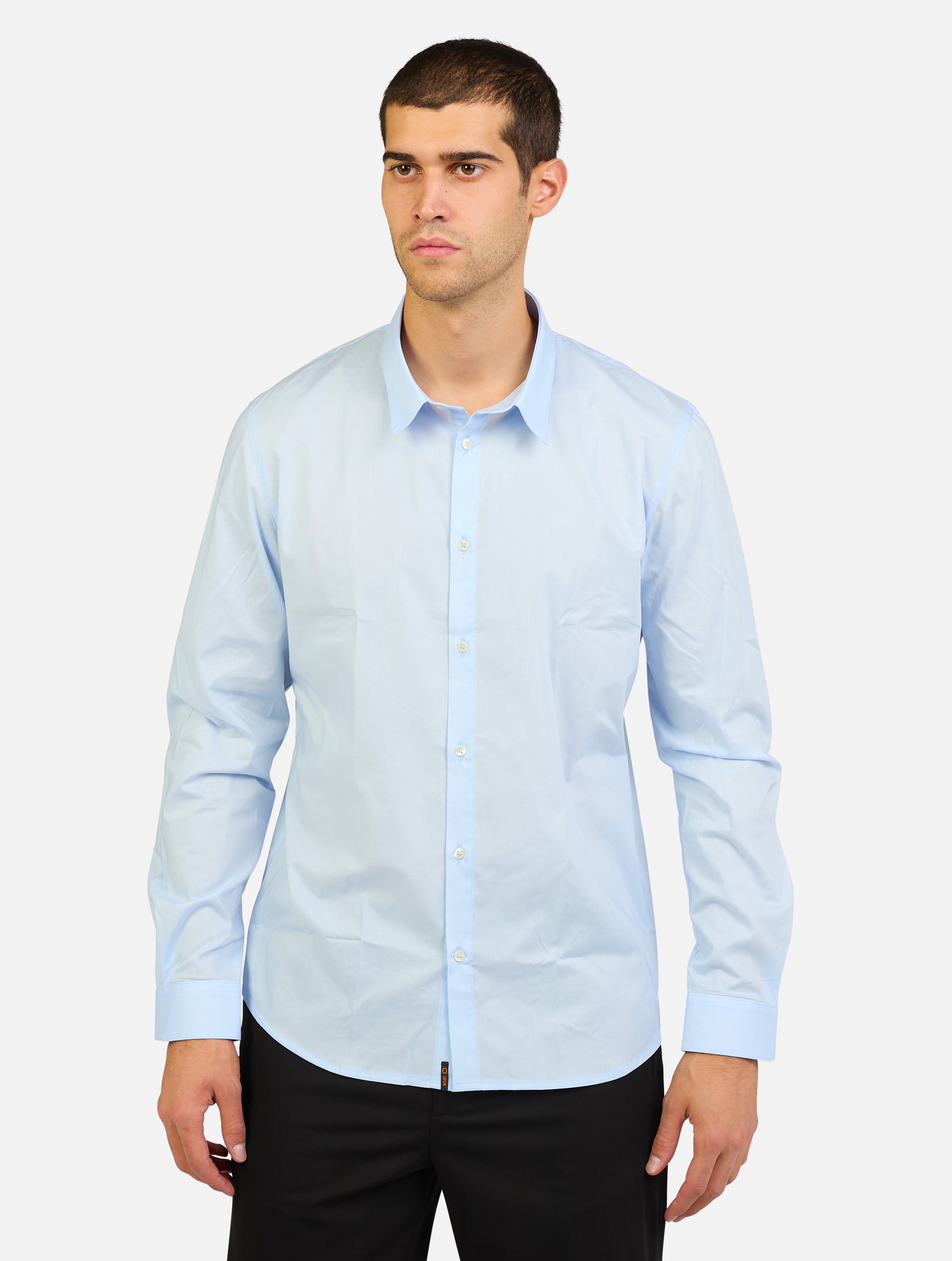 Camicia zuma classica cielo uomo 