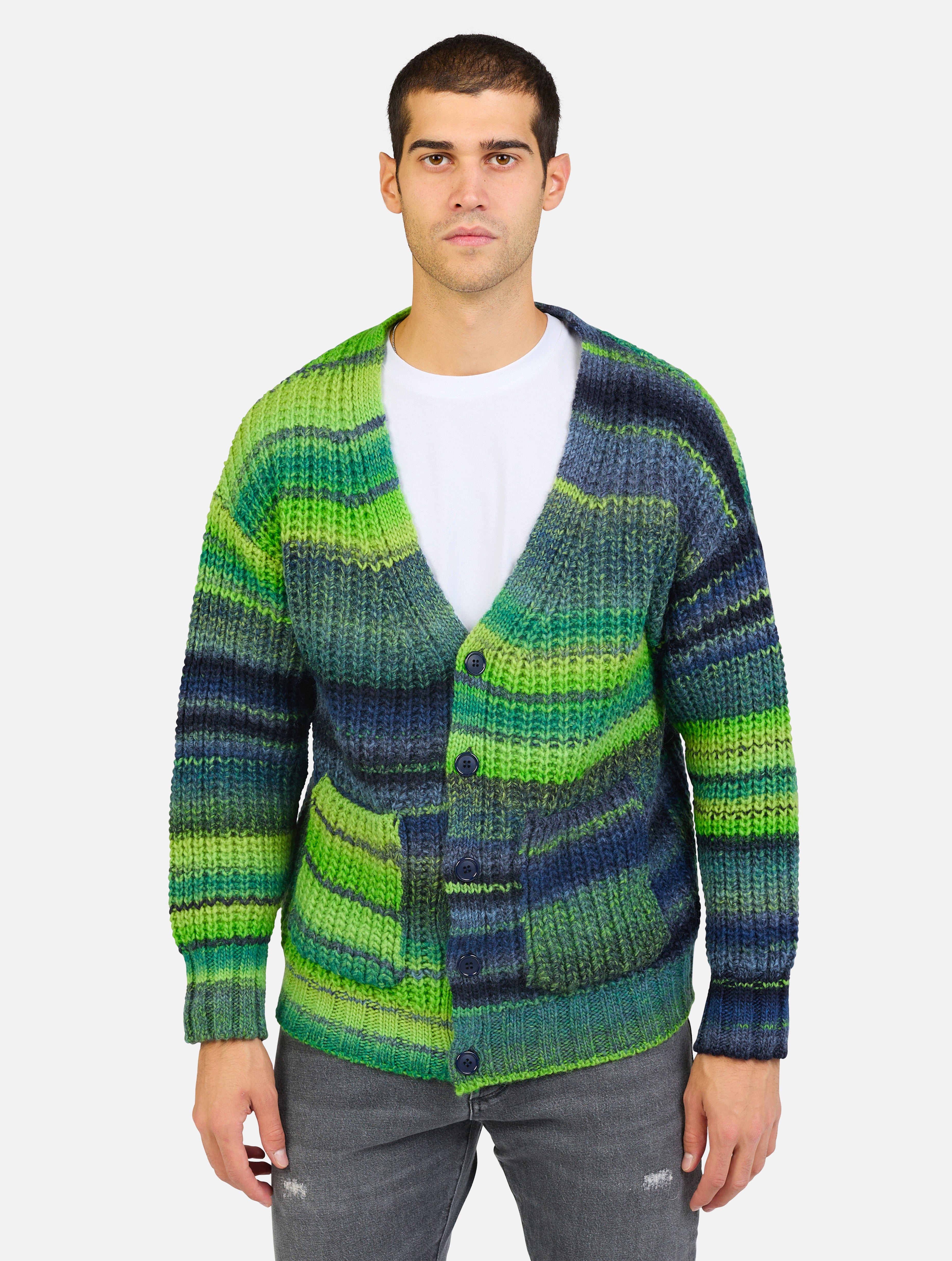 cardigan verde