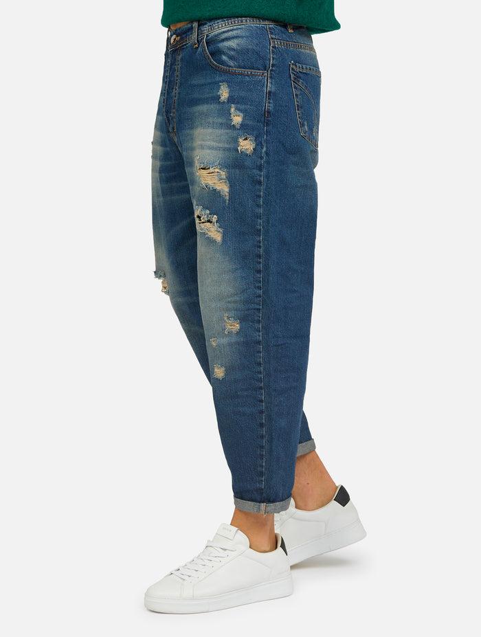 jeans 5 tasche baggy fit lav. the