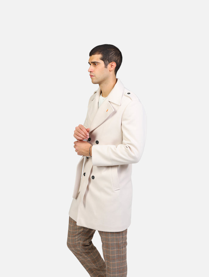 cappotto trench doppiopetto