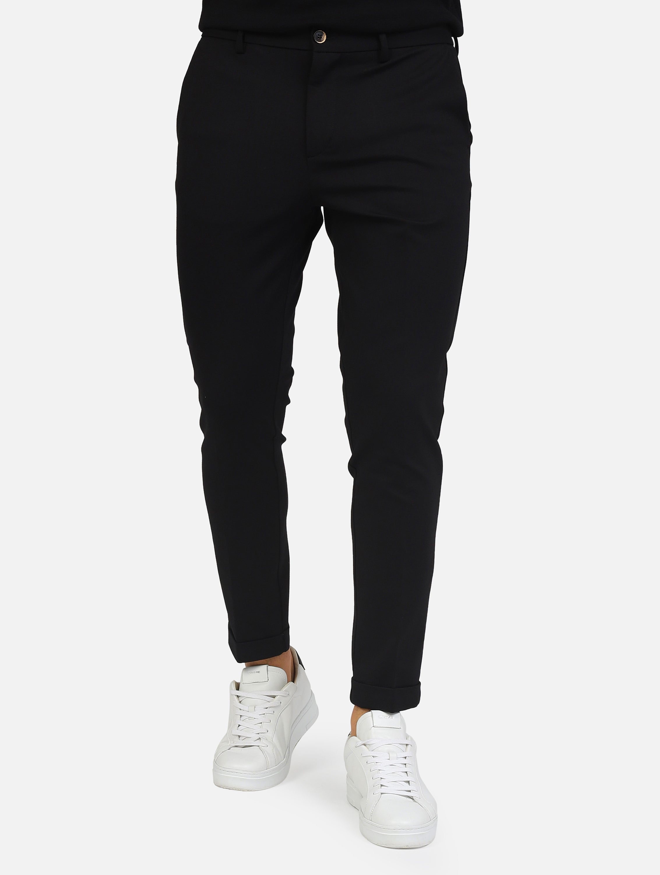 pantalone chino slim fit tasche doppio filetto