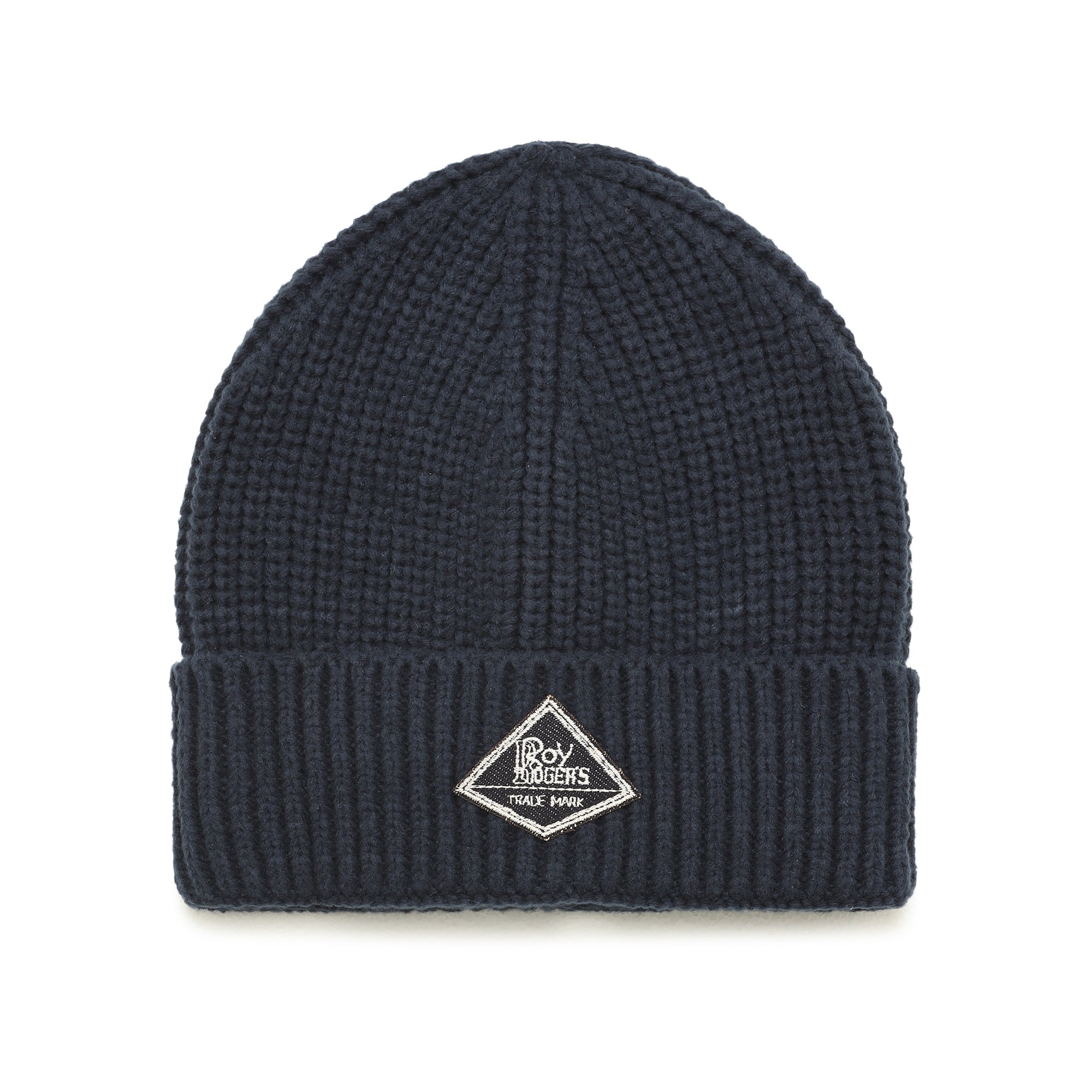 Cappello con logo blu navy uomo 