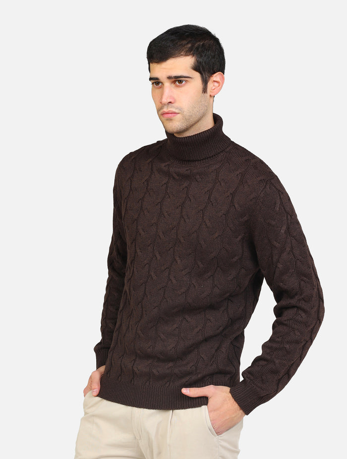 maglione collo alto