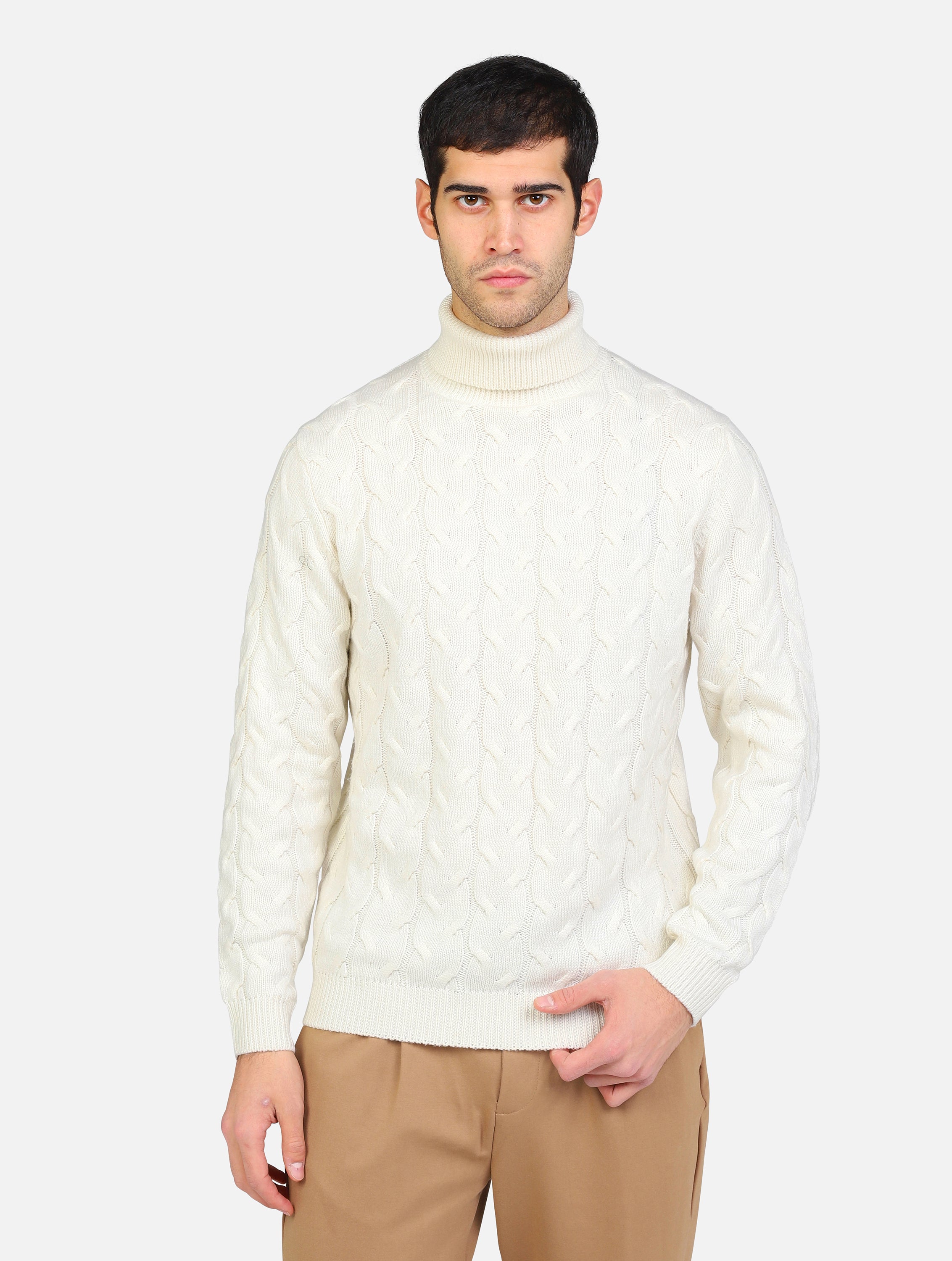 maglione collo alto