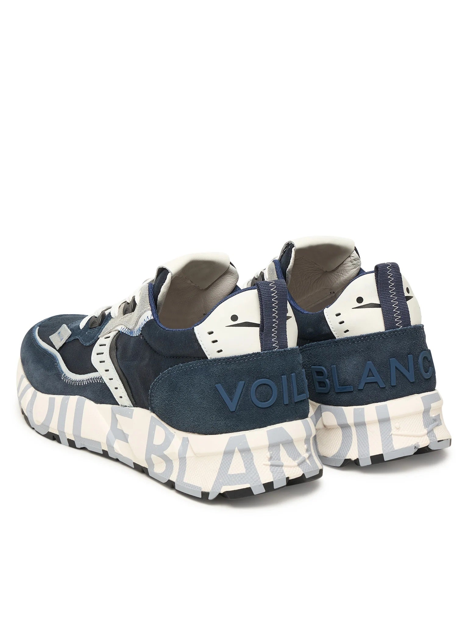Scarpa suede delavè -wax blue man  - 2