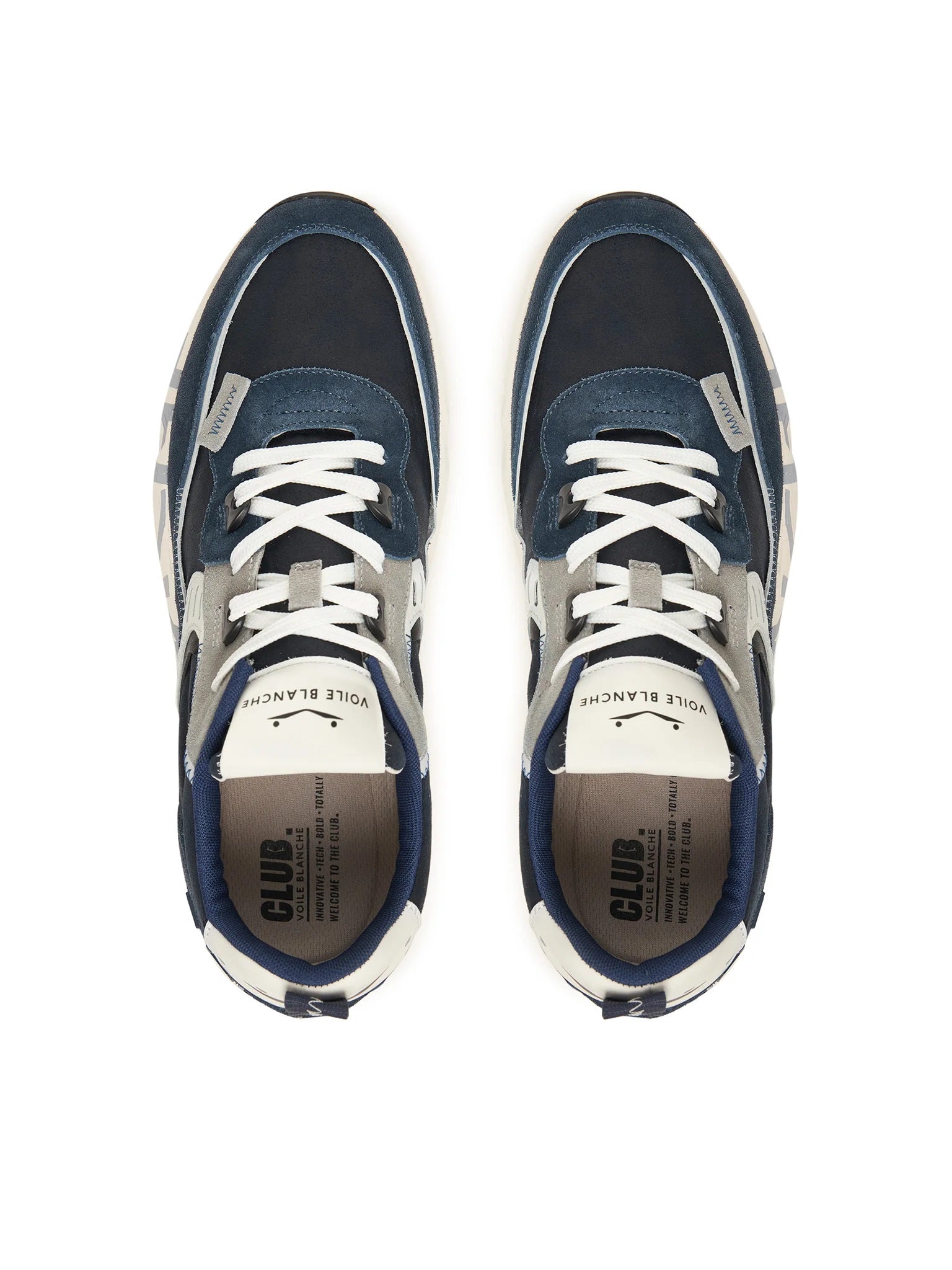 Scarpa suede delavè -wax blue man  - 3