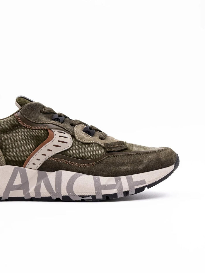 scarpe suede/washed canvas
