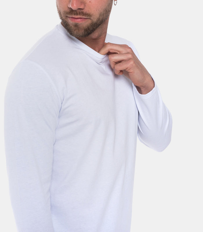 Maglia uomo basic bianca