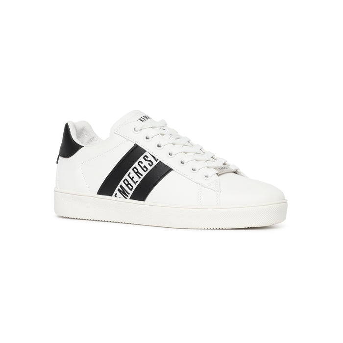 scarpe BIKKEMBERGS - 19134 VARWHITE BLACK