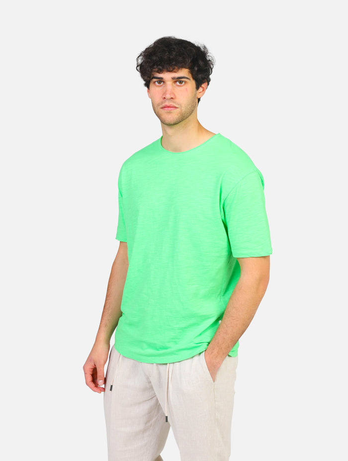 t-shirt GIANNI LUPO - GL1053FFLUO GREEN