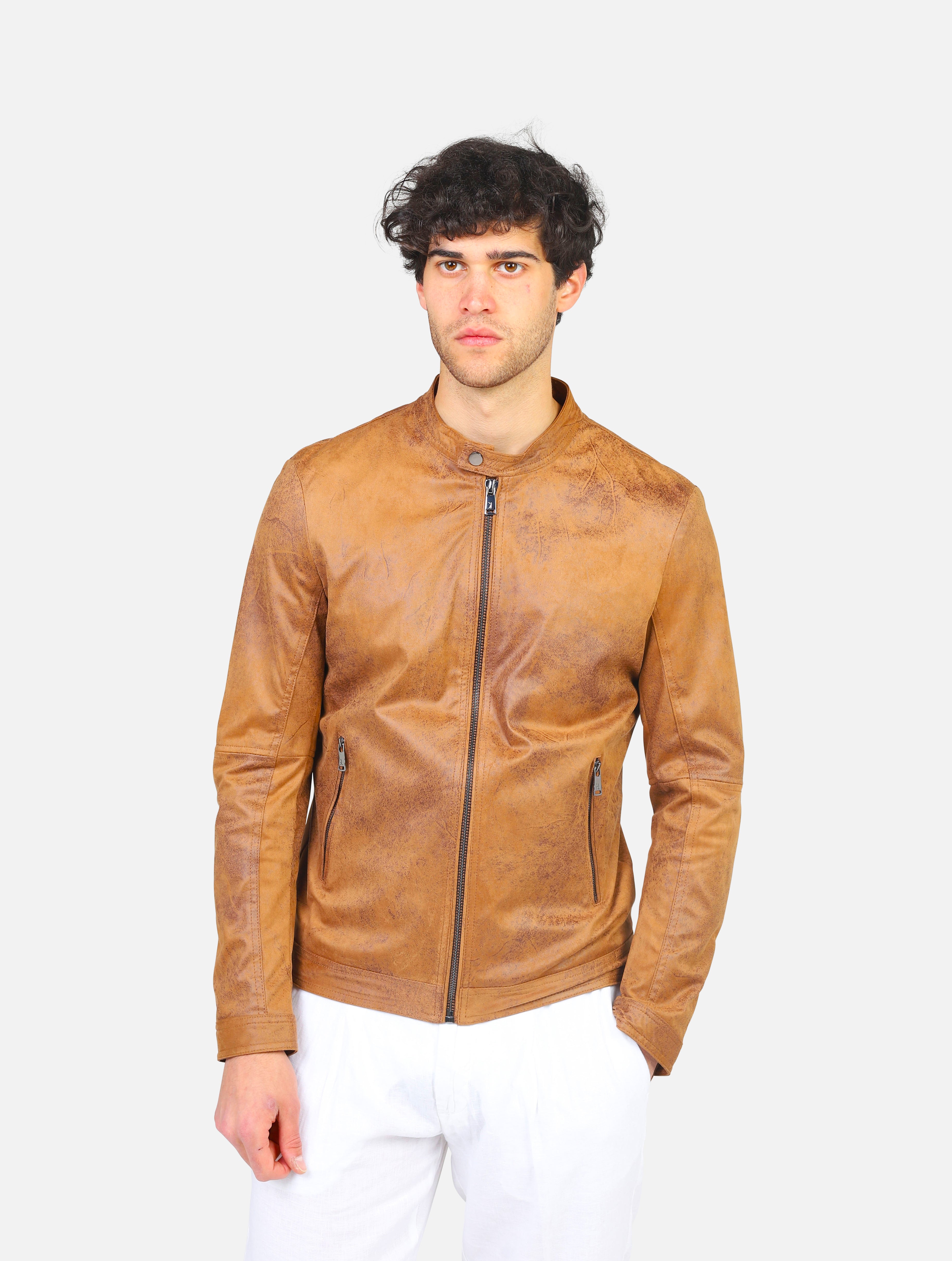 giubbotto GIANNI LUPO - GL9739CAMEL