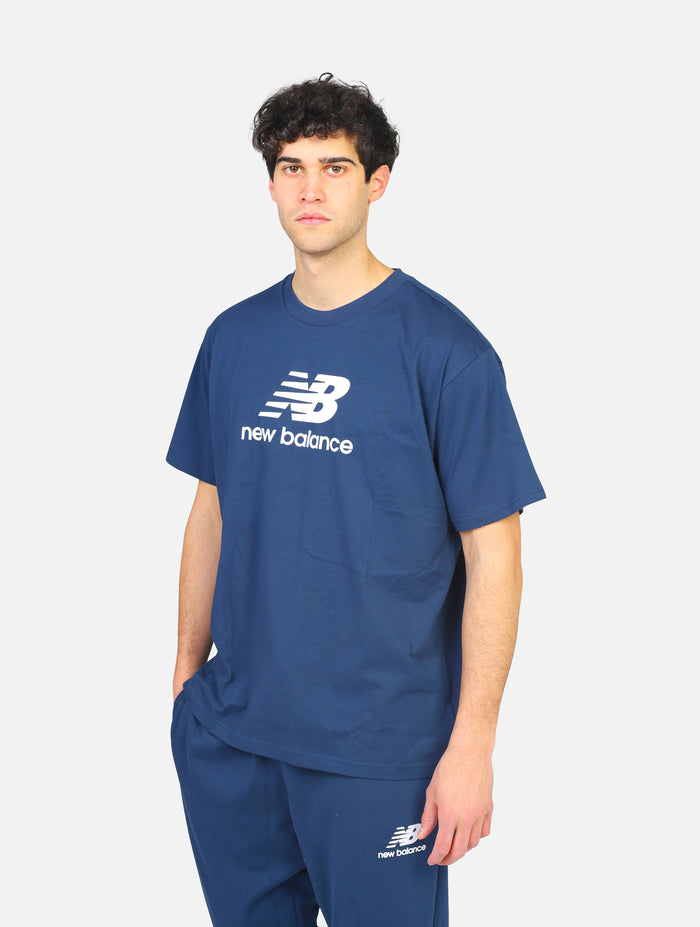 t-shirt NEW BALANCE - MT31541BLU NAVY