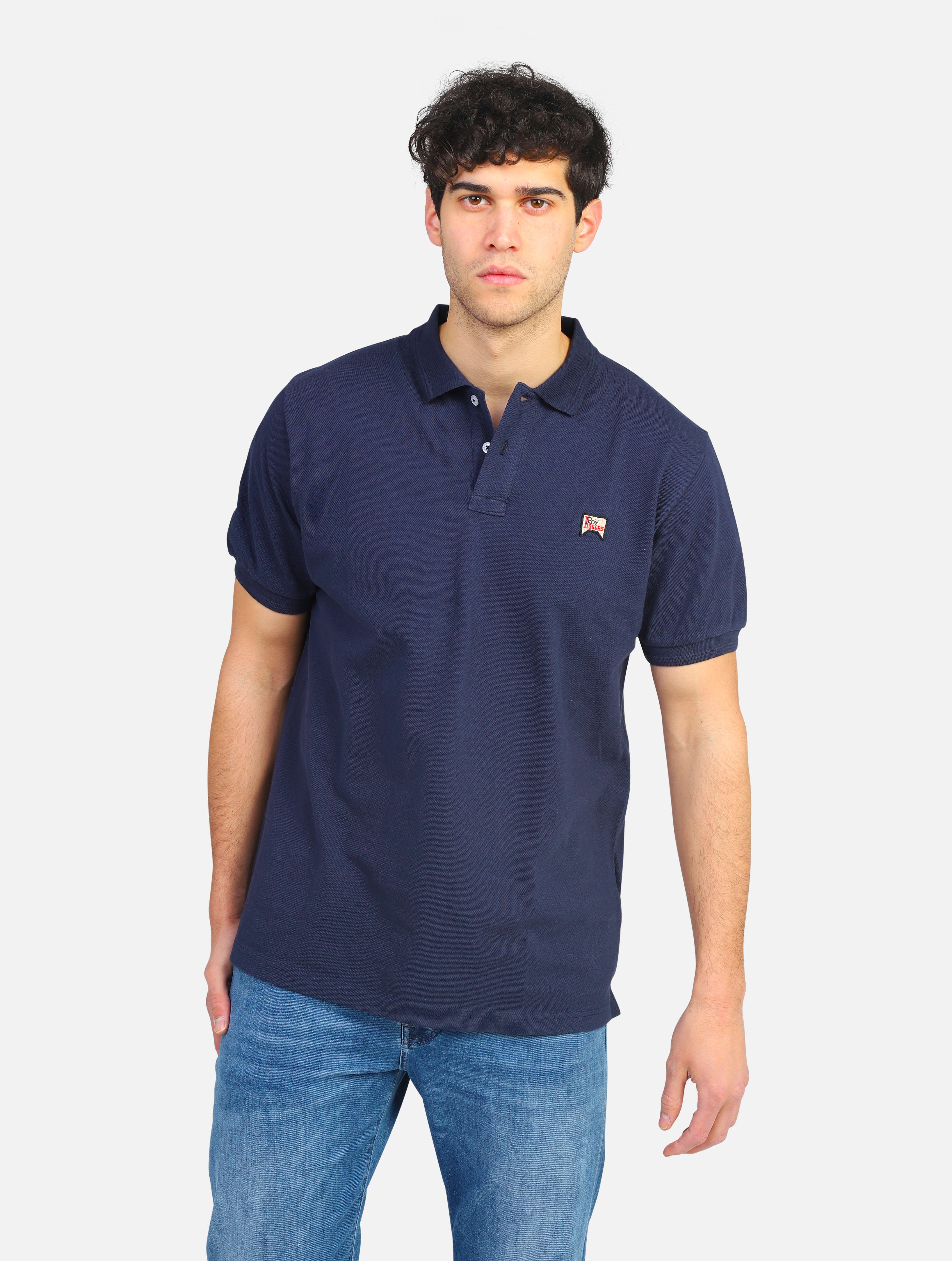 polo ROY ROGER'S - CLASSIC MAN PIQUETNAVY