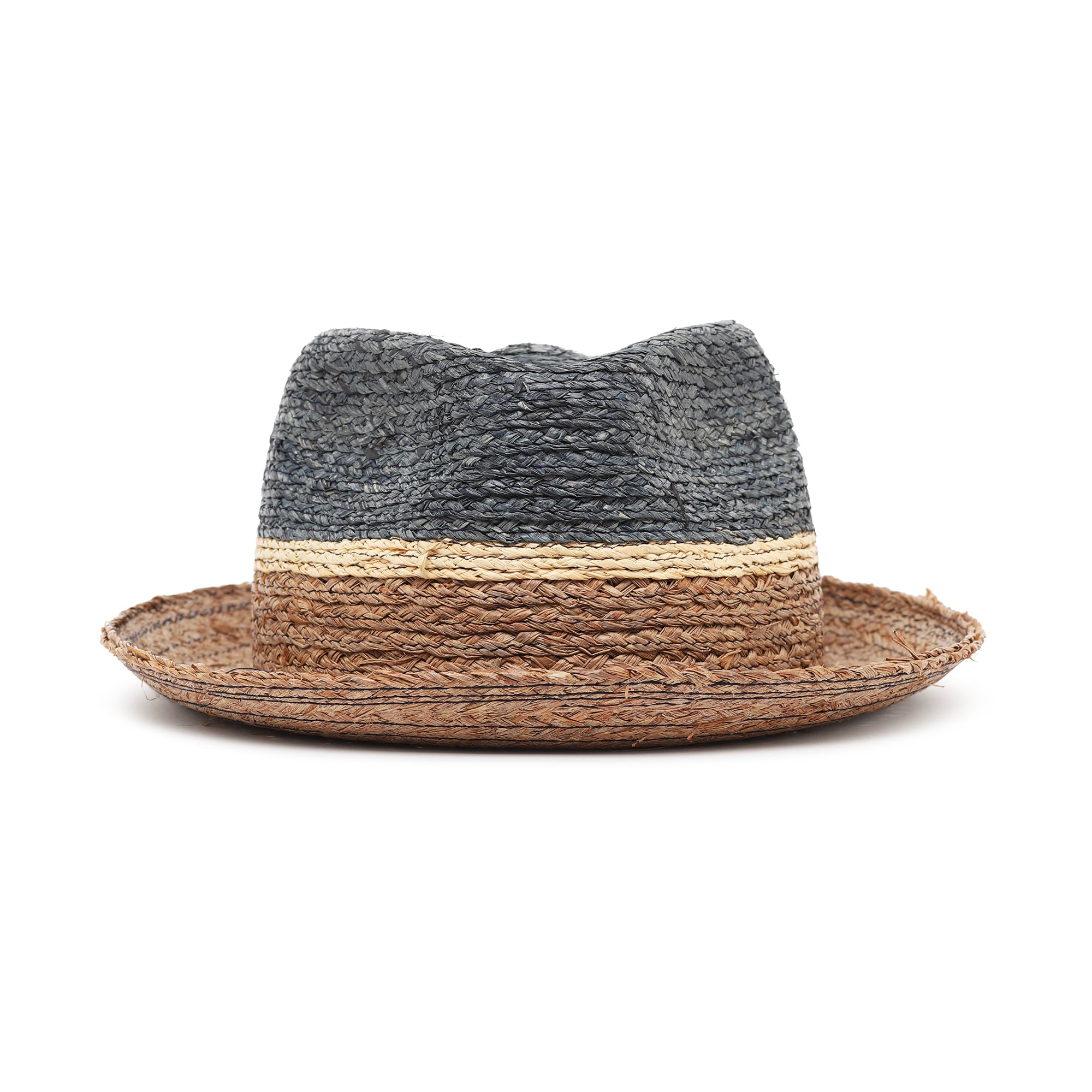 Cappello zero  -  brown-blu uomo 