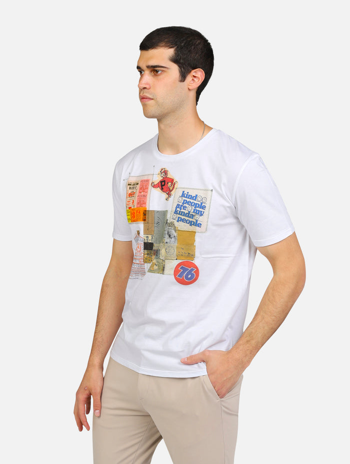 t-shirt BOB KINDVR0271BIANCO