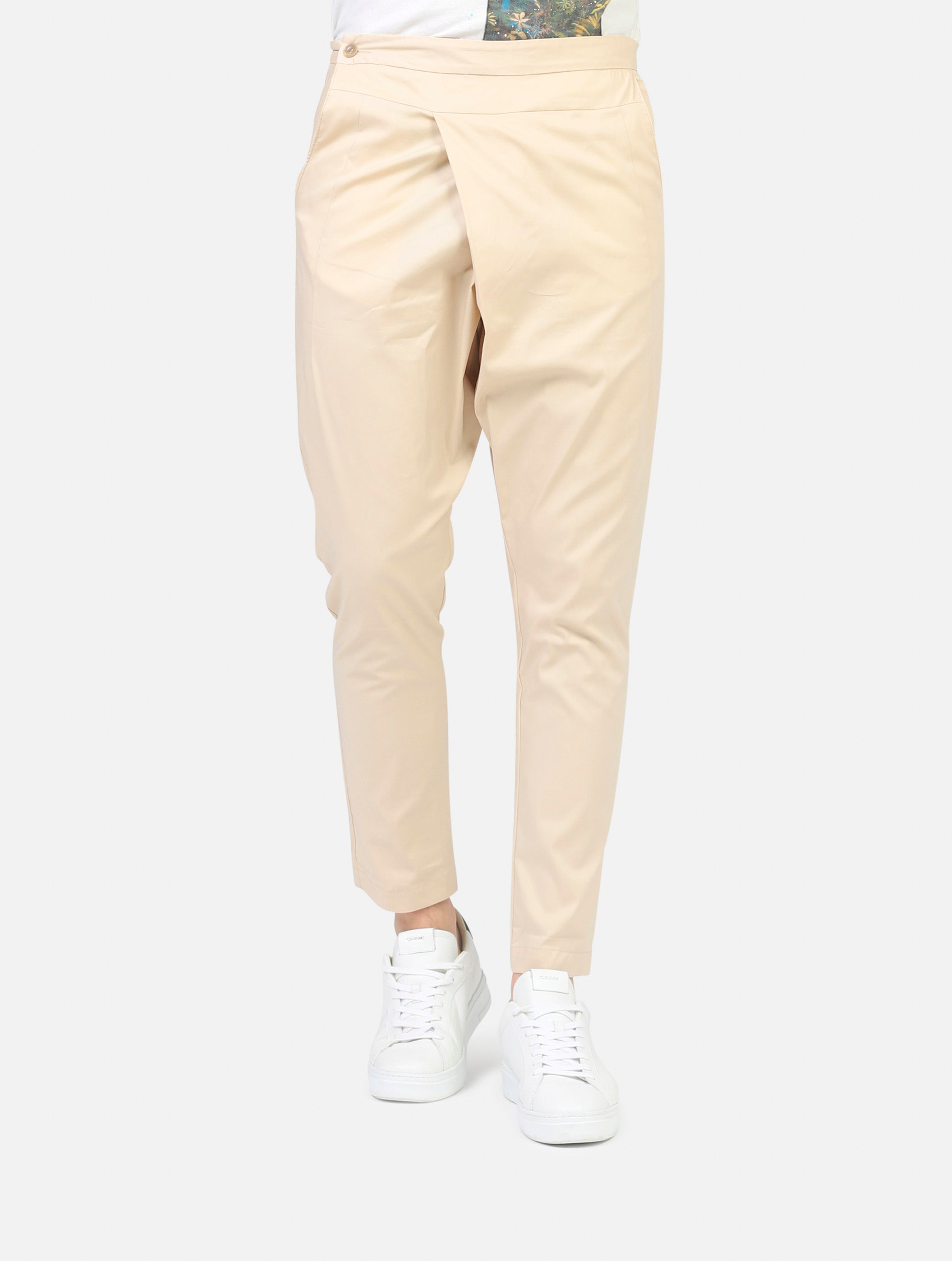 Pantalone en avance  beige uomo 