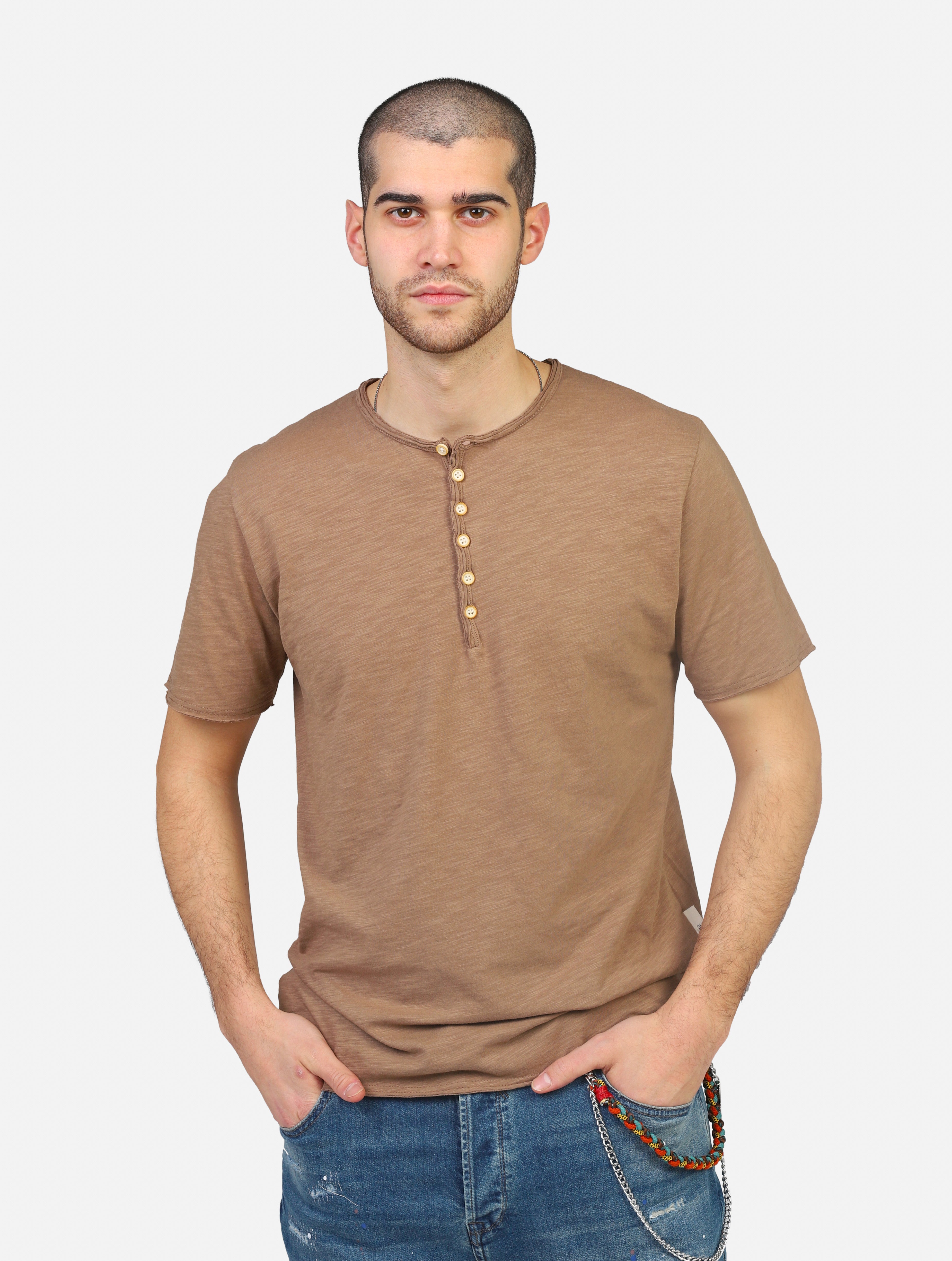 t-shirt GIANNI LUPO GL2137F CAMEL