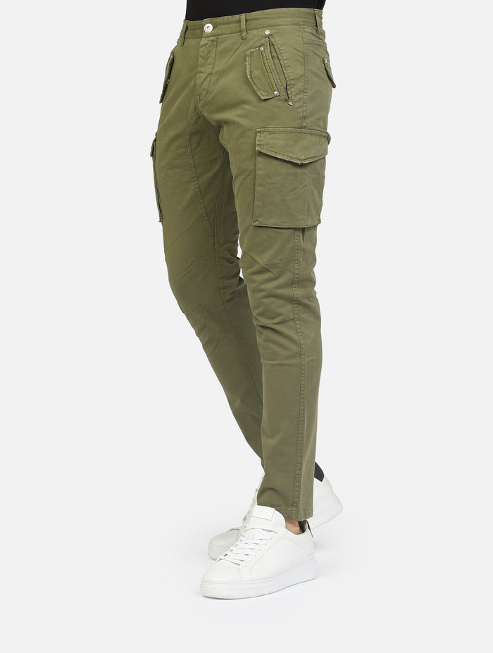 pantalone GIANNI LUPO GL2363MILITARE