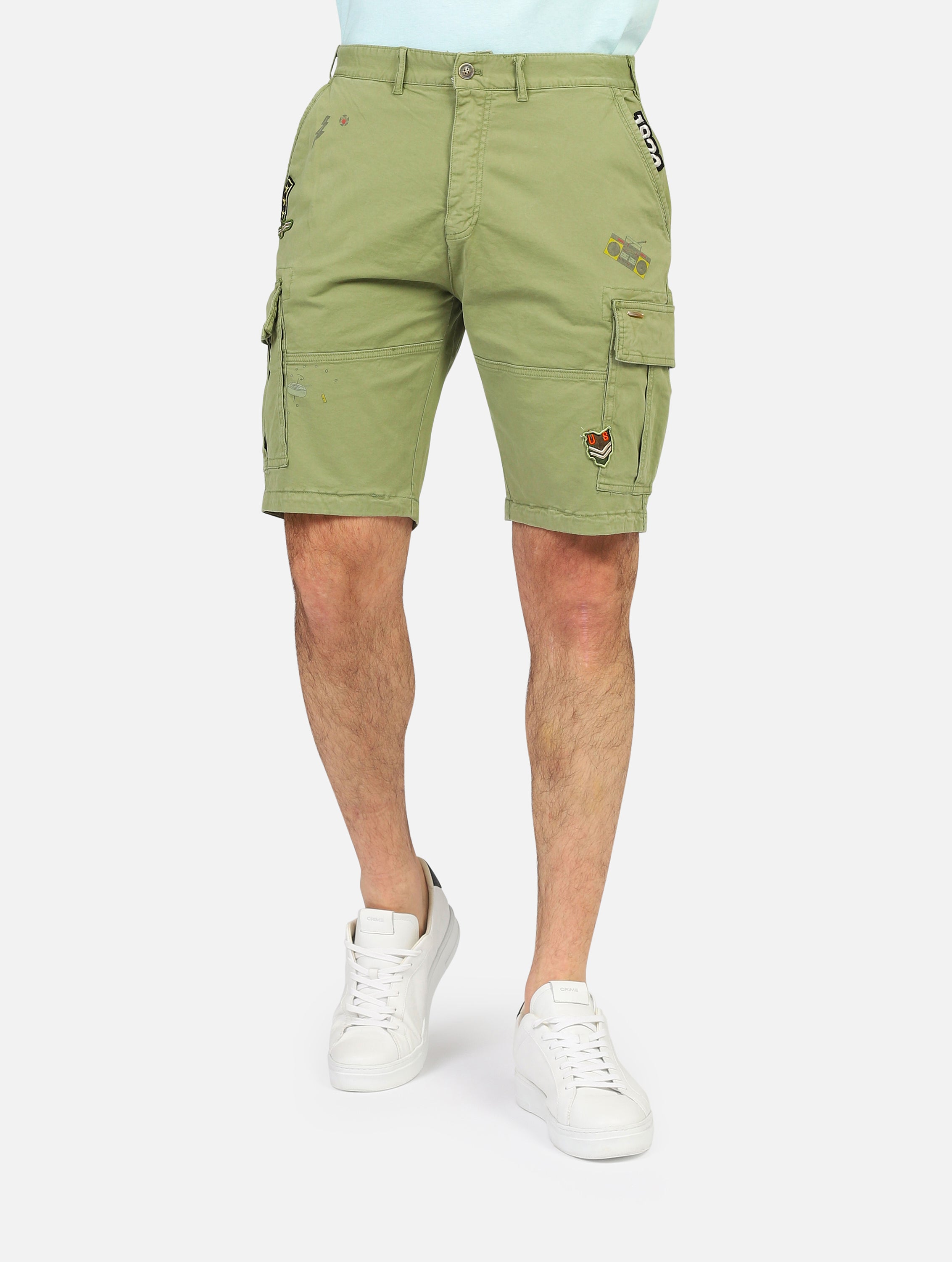 shorts GIANNI LUPO GL304RMILITARE