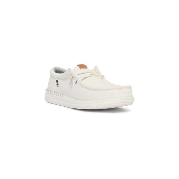 sneakers HEYDUDE WALLY FUNK NYLON CRAFT 40677/1KASTONE WHITE